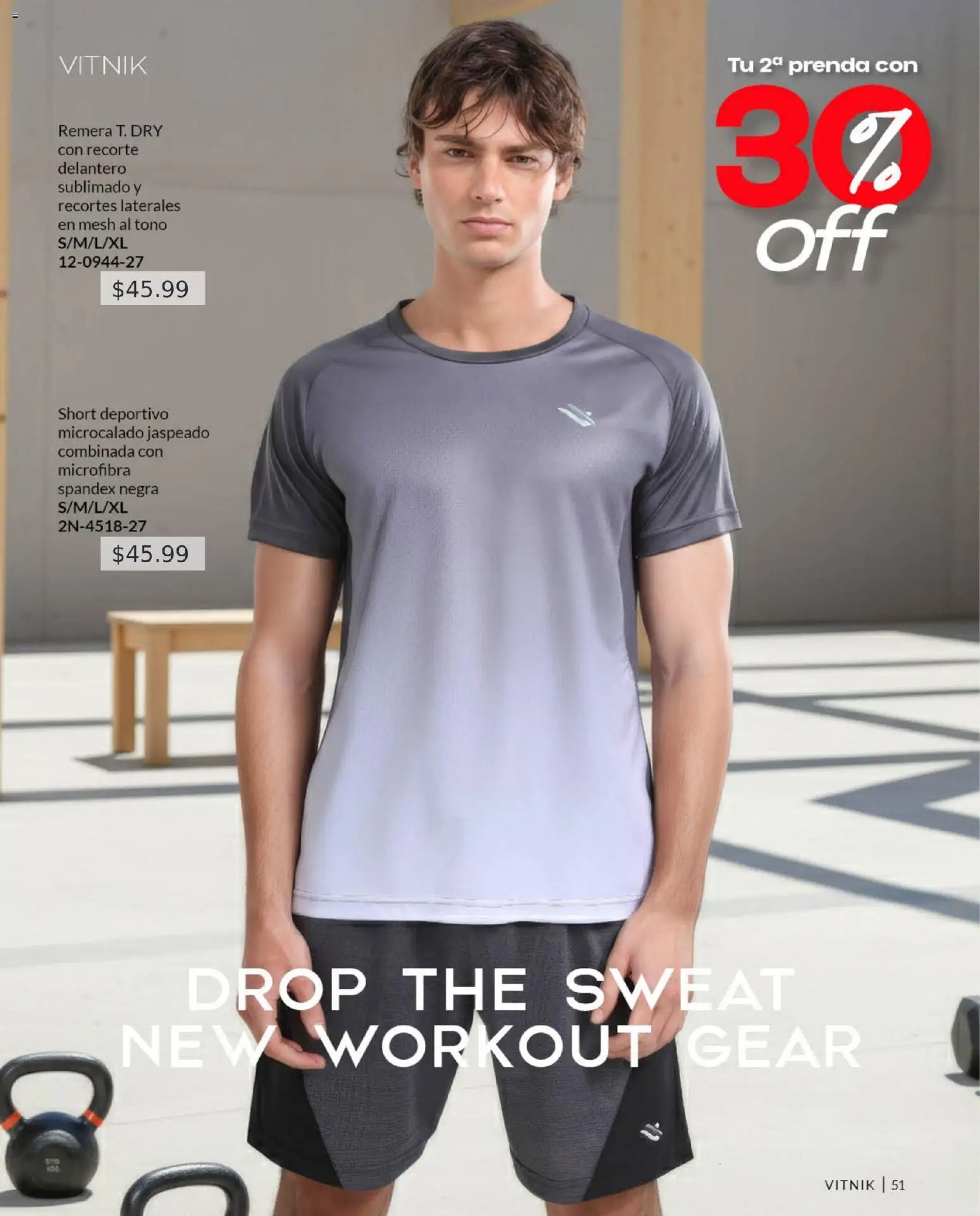 Vitnik - Folleto │ válido desde el 01.01.2026 | Página: 51 | Productos: Remera, Short