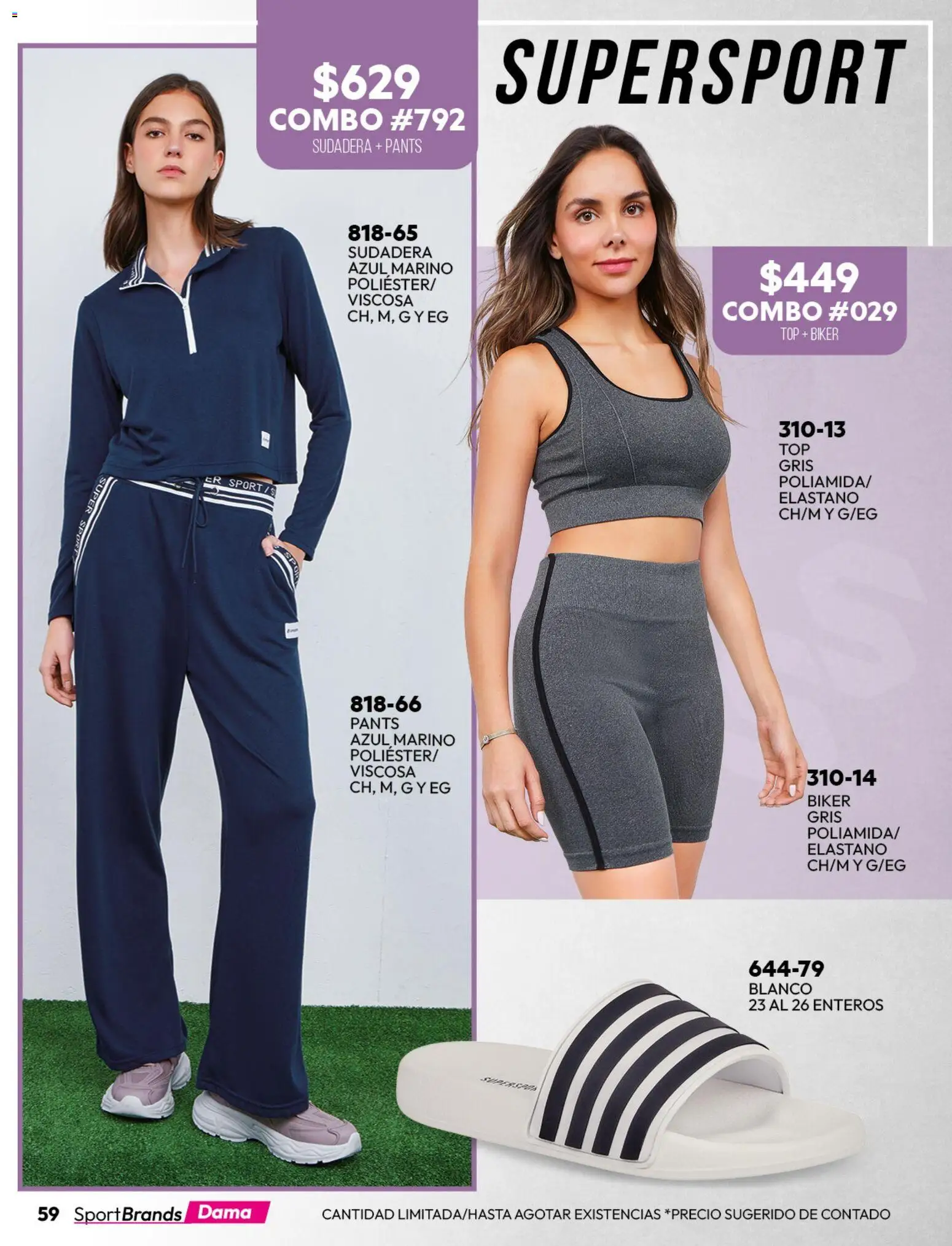 Nuevas ofertas de Cklass válidas en toda la República Mexicana desde el 02.01.2026. ¡Encuentra las mejores ofertas en Cklass catálogo Sportbrands! | Página: 72 | Productos: Sudadera, Top, Pants