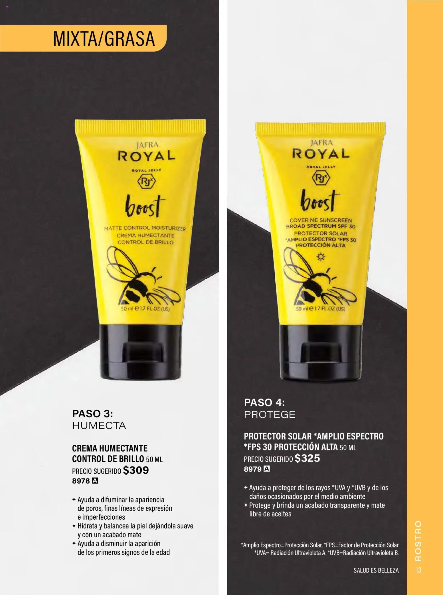 Nuevas ofertas de JAFRA válidas en toda la República Mexicana desde el 01.02.2026. ¡Encuentra las mejores ofertas en JAFRA catálogo Organizador de Ventas! | Página: 13 | Productos: Crema, Brillo, Mate, Protector solar