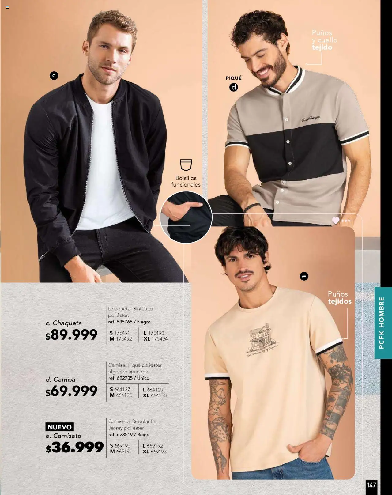 Pacifika revista - valida desde el 01.05.2025 | Página: 159 | Productos: Camiseta, Camisa