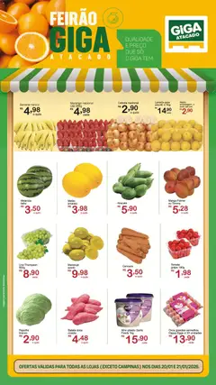 GIGA Atacado - Ofertas Feirão - Pré-Visualização do folheto da loja GIGA Atacado, válido de 20.01.2026
