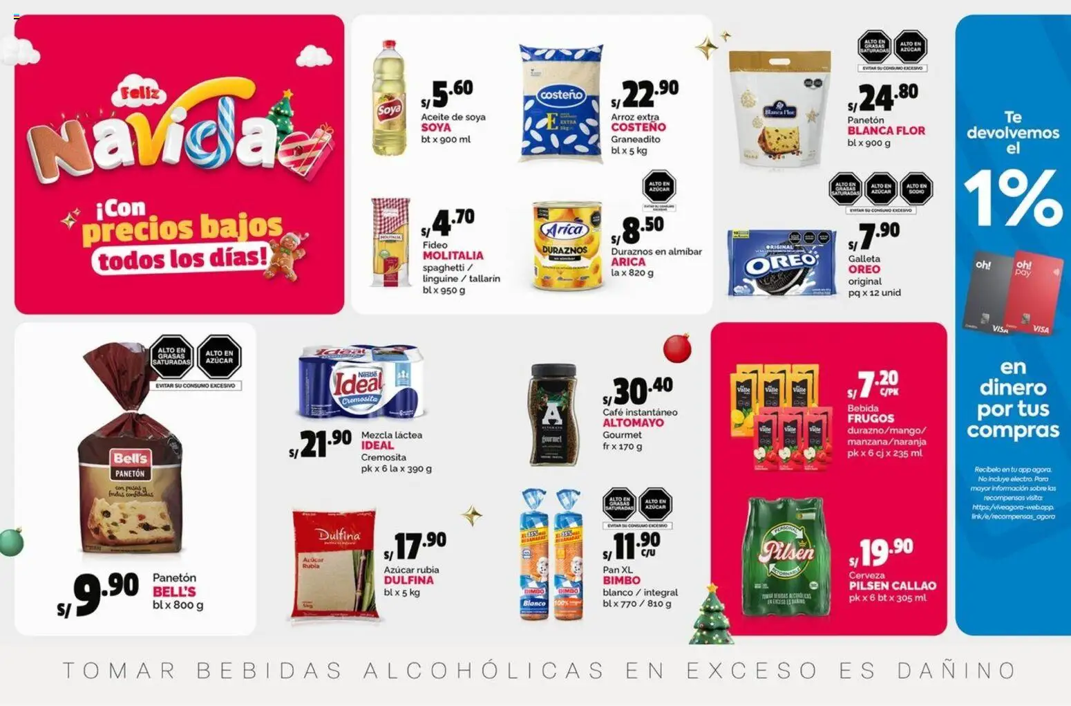 Catálogo Plaza Vea válido desde 06.11.2025 | Página: 1 | Productos: Aceite, Pan, Café, Cerveza
