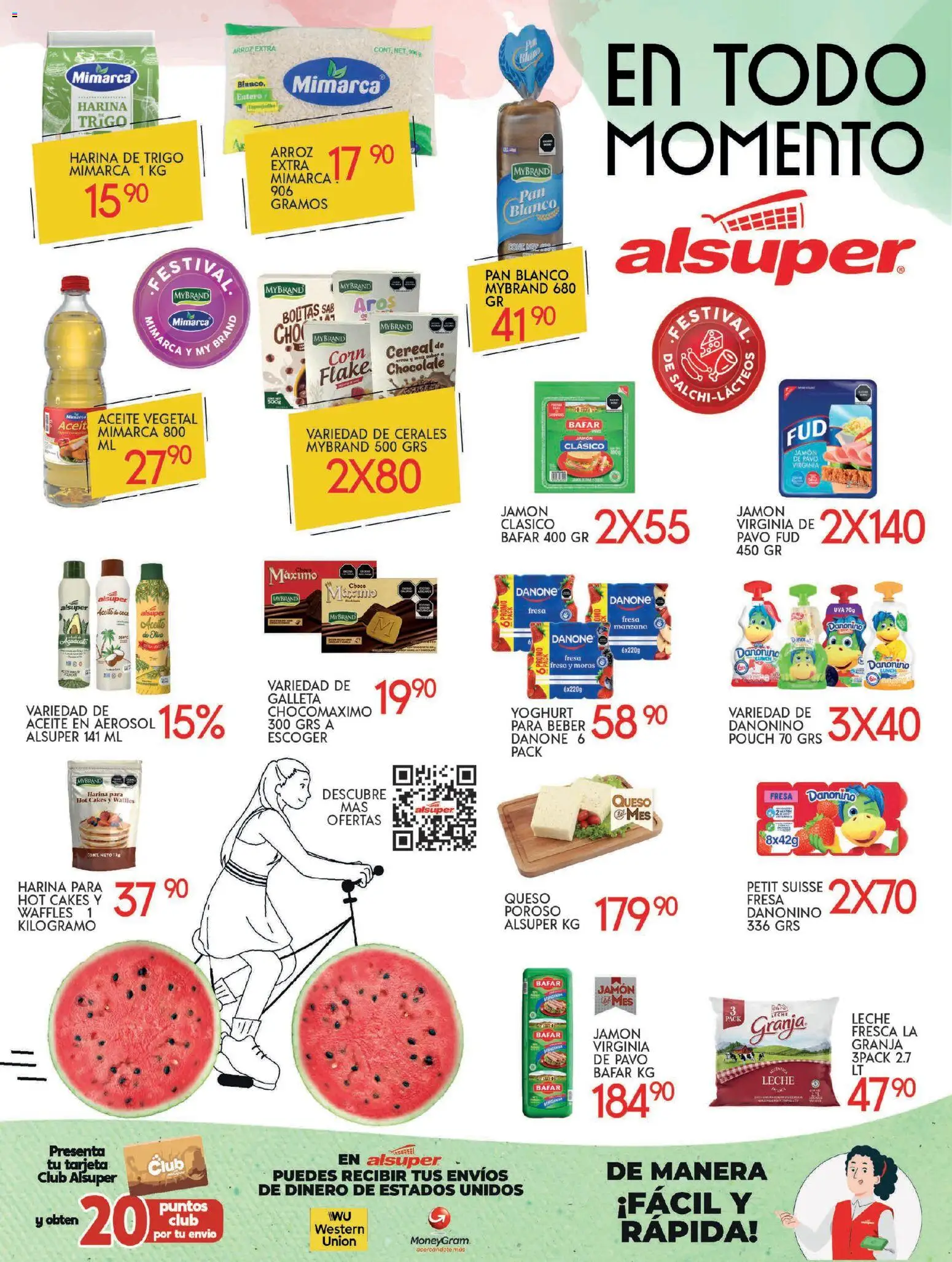 Nuevas ofertas de Alsuper válidas en toda la República Mexicana desde el 21.10.2025. ¡Encuentra las mejores ofertas en Alsuper folleto Durango! | Página: 8 | Productos: Fresa, Leche, Queso, Jamón