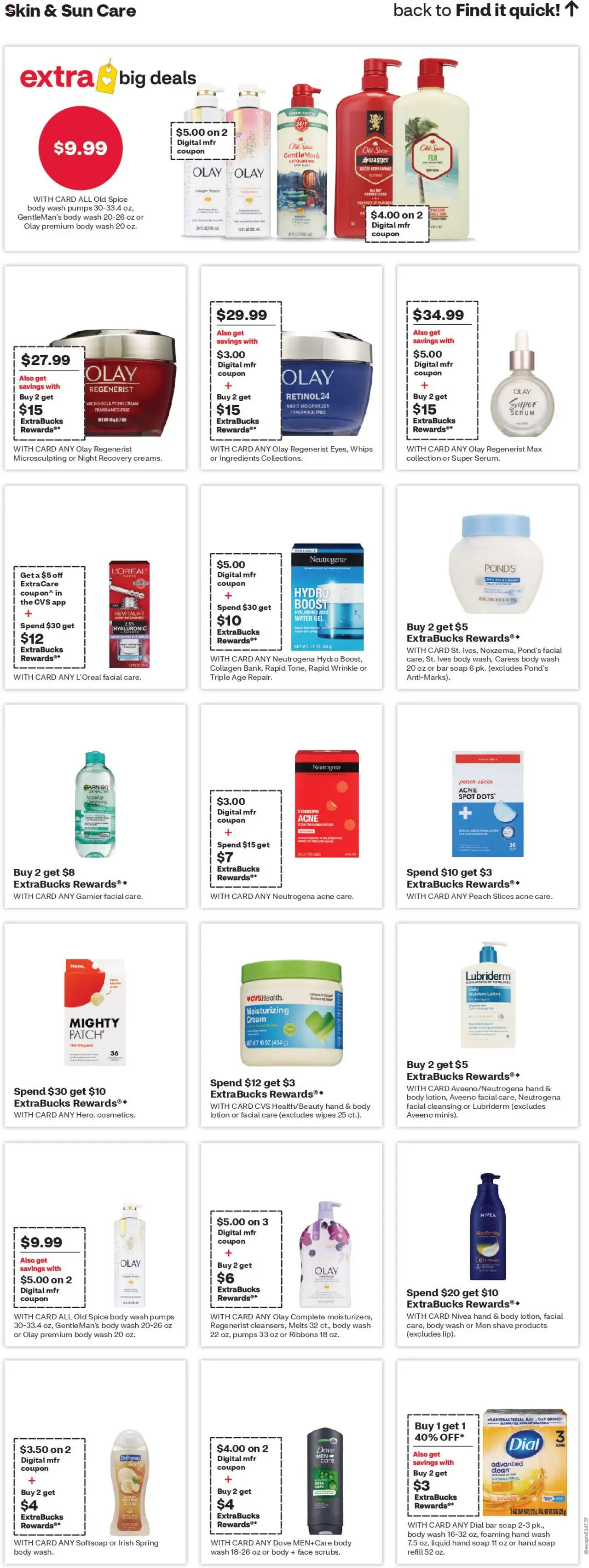 CVS Pharmacy Weekly Ad - NM - valid from 07.09.2025 | Page: 13 | Products: Soap, Cream, Bar Soap, Peach