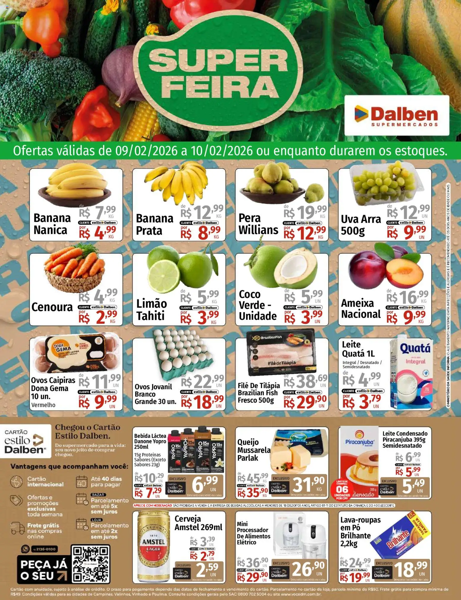 Supermercado Dalben Folheto - válido de 09.02.2026 | Página: 1