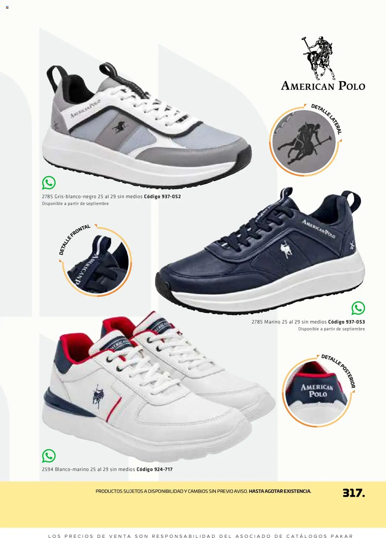 Nuevas ofertas de SC Pakar válidas en toda la República Mexicana desde el 29.08.2025. ¡Encuentra las mejores ofertas en SC Pakar - Catálogo Otoño Men Tomo 1! | Página: 317