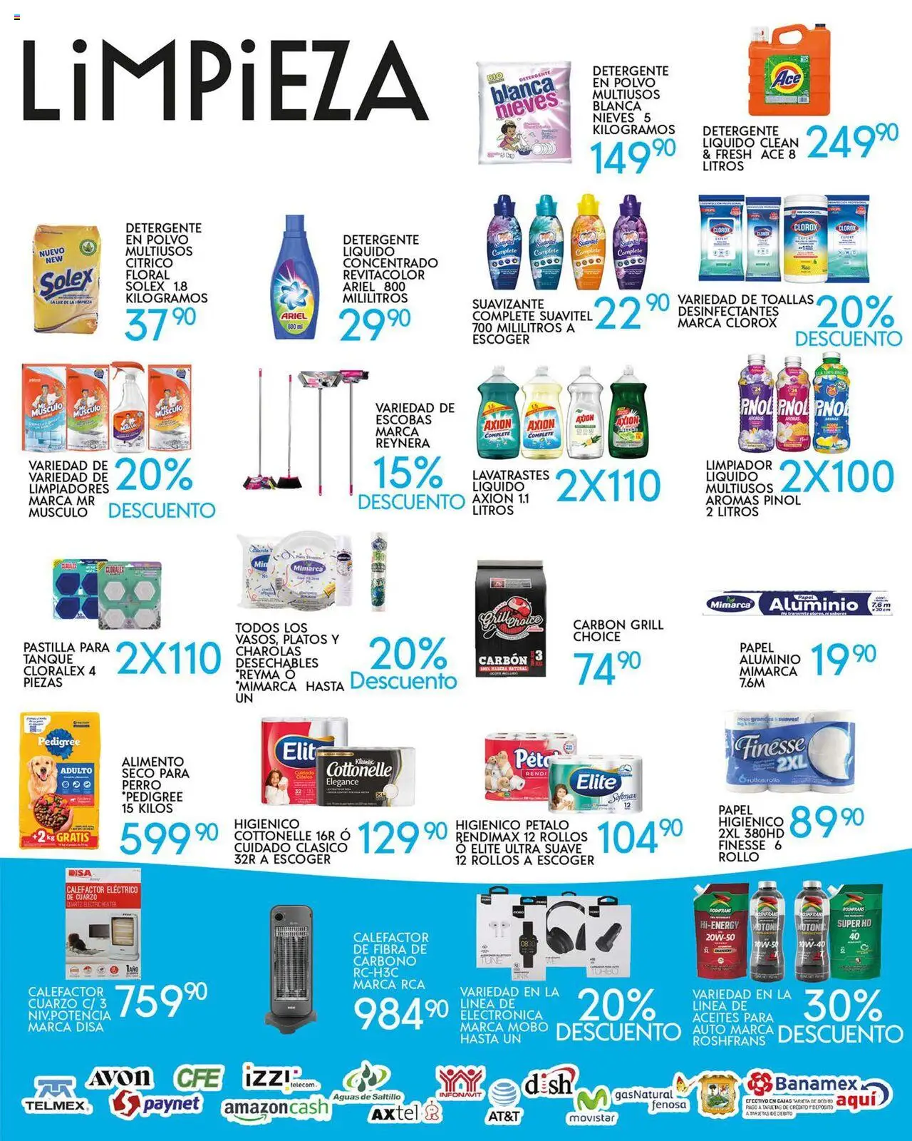 Nuevas ofertas de Alsuper válidas en toda la República Mexicana desde el 10.10.2025. ¡Encuentra las mejores ofertas en Alsuper - Folleto Saltillo! | Página: 6 | Productos: Suavizante, Bowl, Toallas, Polvo