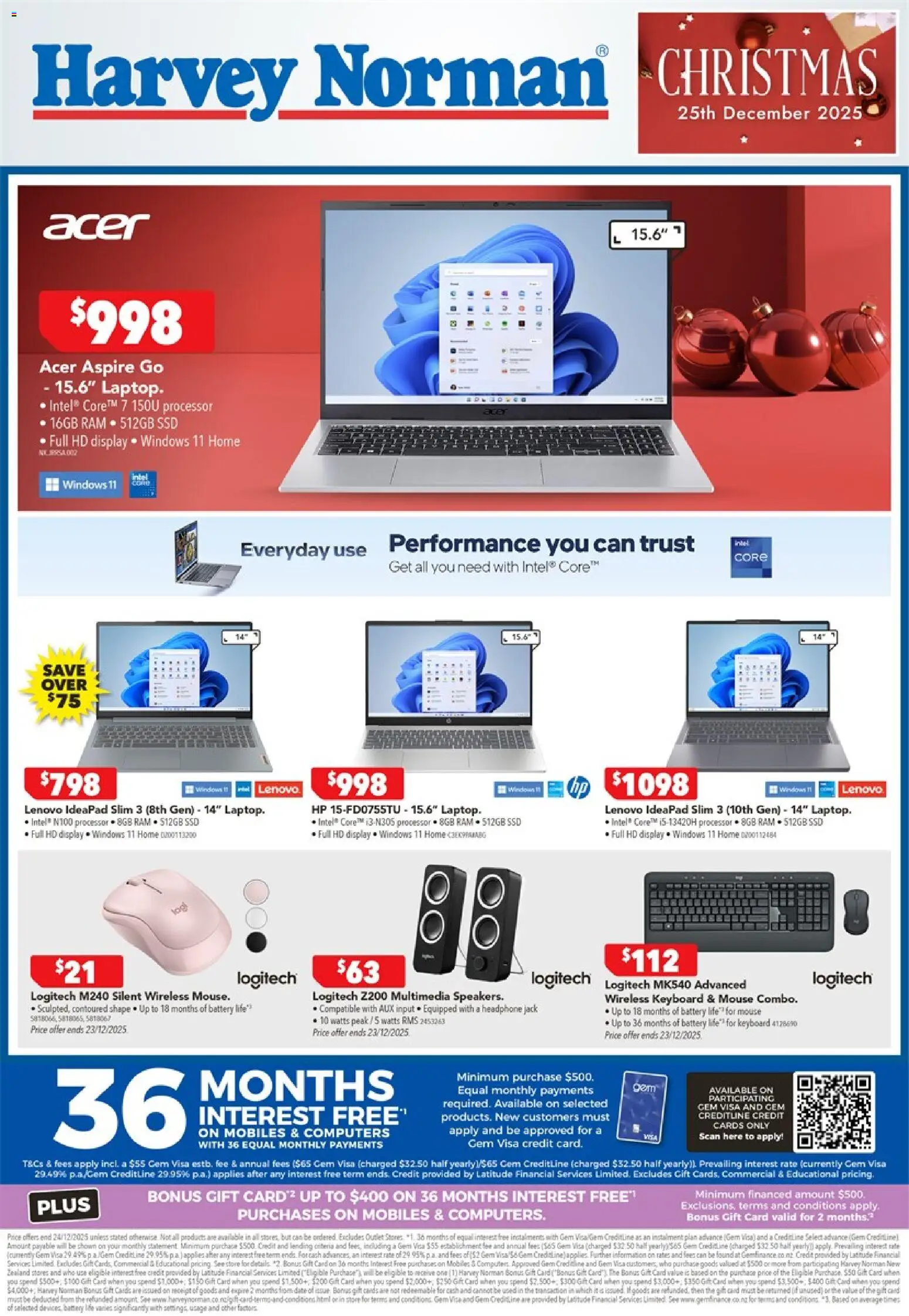 Harvey Norman catalogue from 17.12.2025 | Page: 2