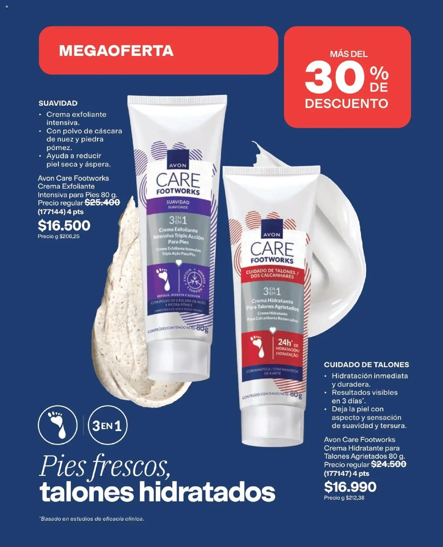 Avon revista - valida desde el 01.05.2026 | Página: 153 | Productos: Crema, Polvo, Nuez, Manteca