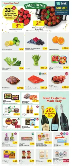 Preview of Fresh Thyme weekly ads valid from 26.12.2025 | Page: 2