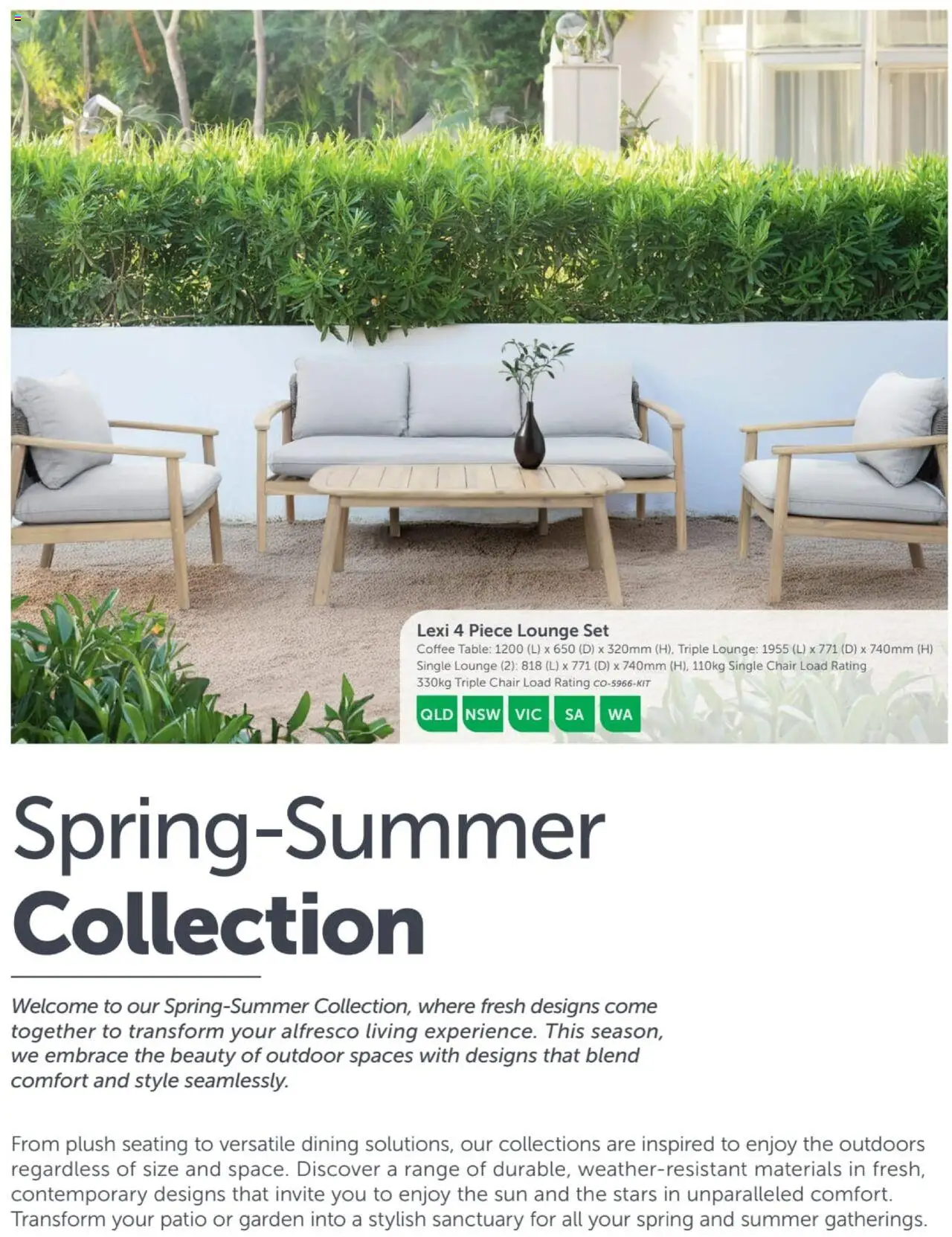 Stratco catalogue - valid from 18.09.2024 | Page: 2 | Products: Coffee table, Table, Chair, Coffee
