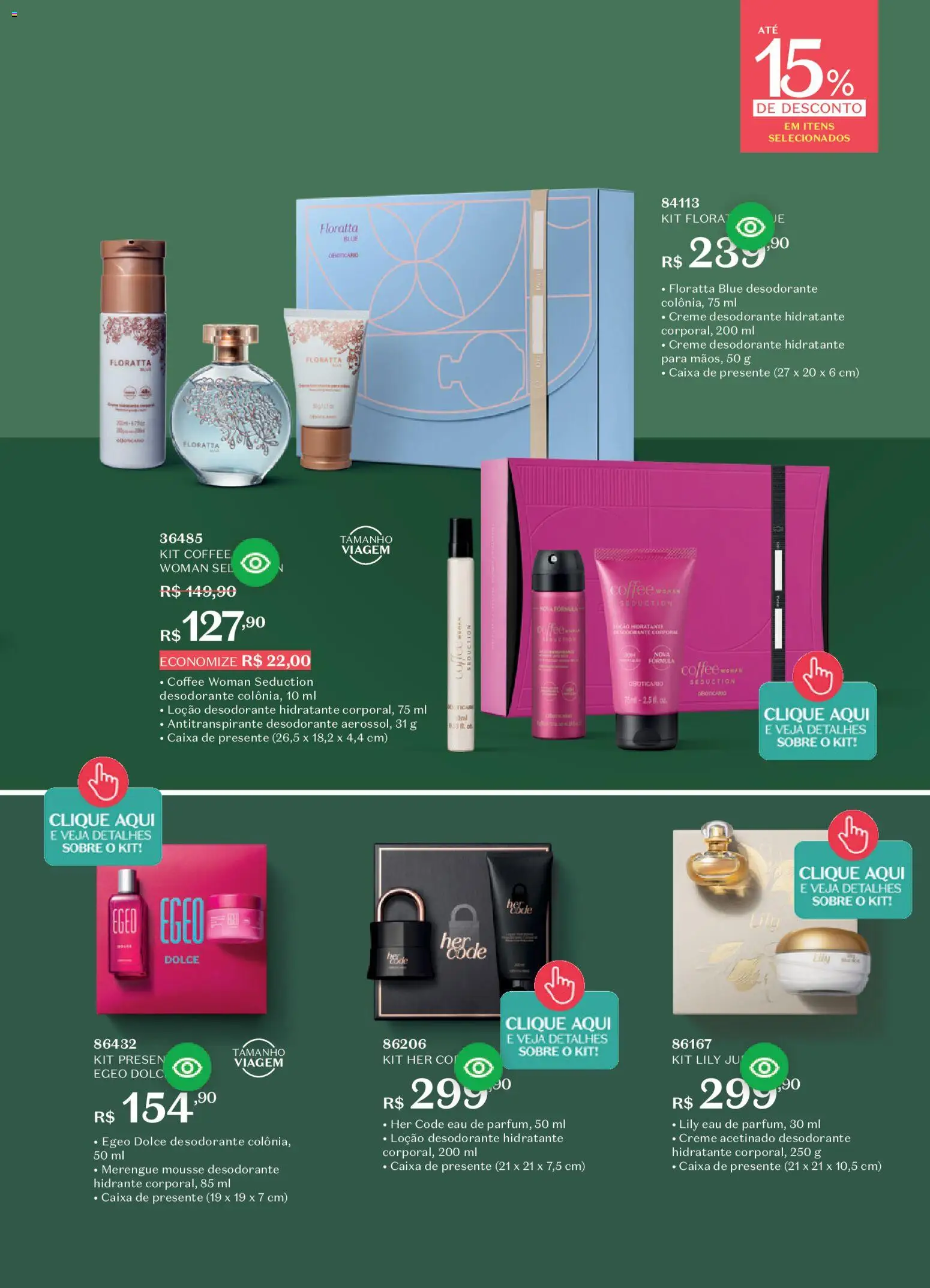 O Boticário Folheto - válido de 02.03.2026 | Página: 190 | Produtos: Mousse, Desodorante, Caixa, Creme