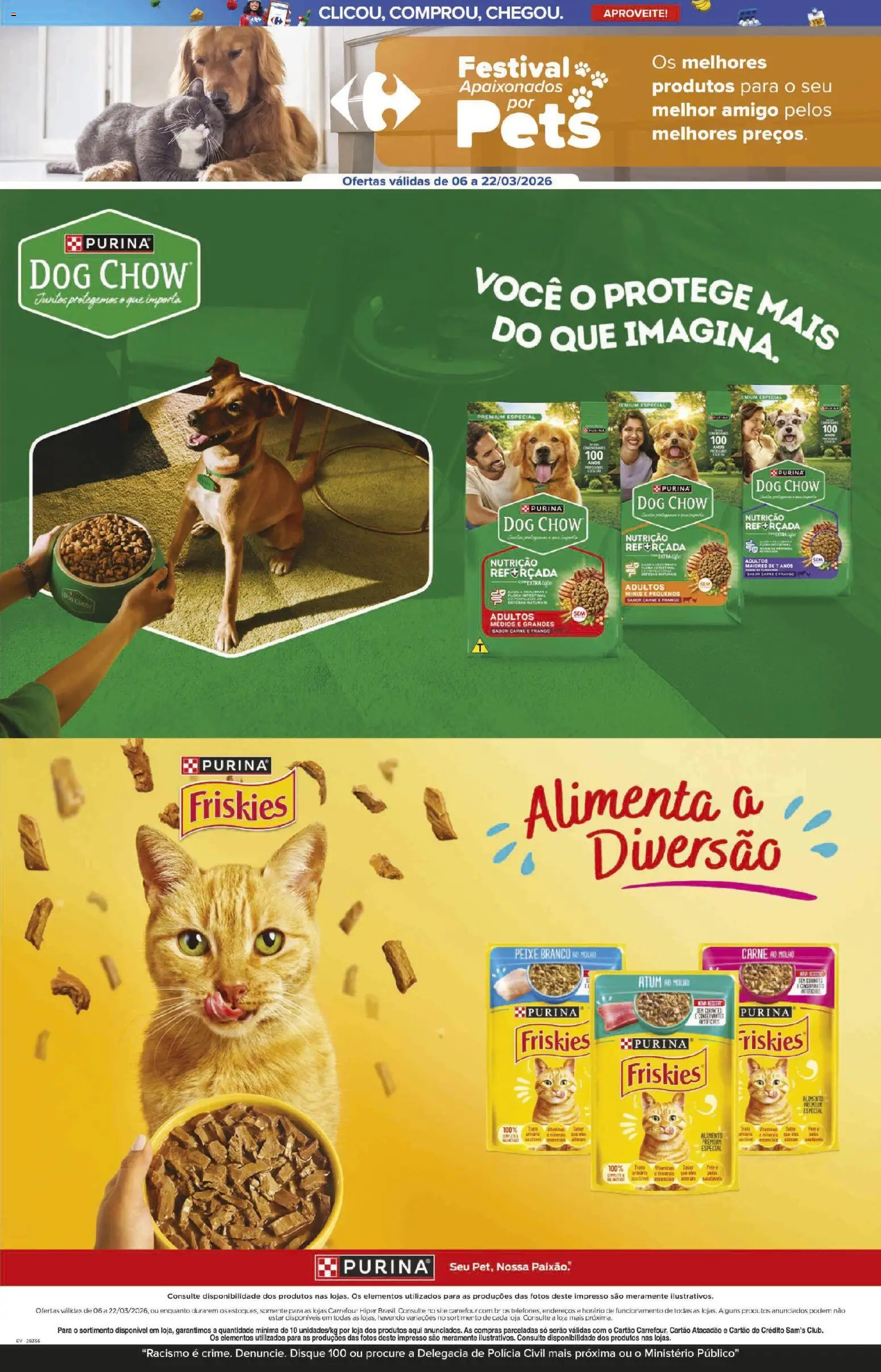 Carrefour Folheto - válido de 06.03.2026 | Página: 3 | Produtos: Peixe, Carne, Frango, Atum