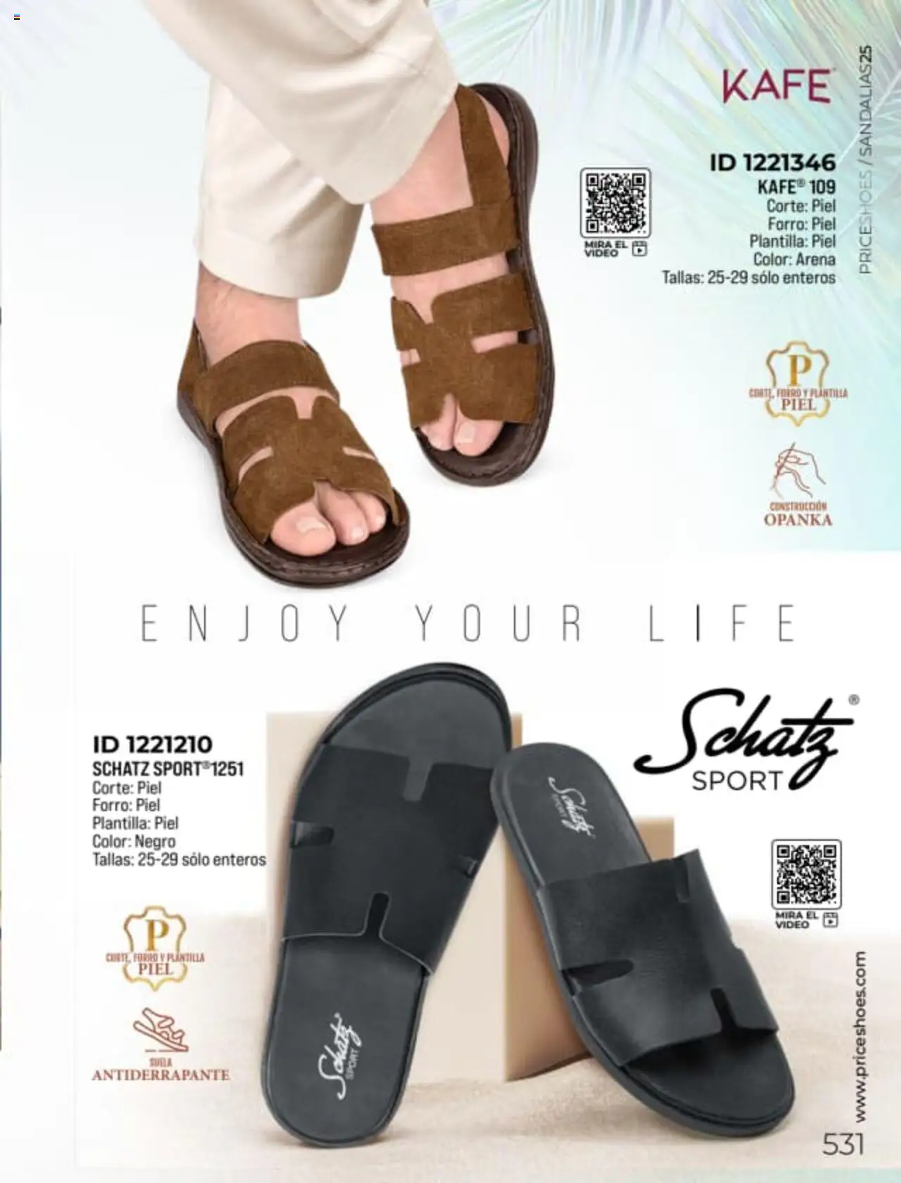 Nuevas ofertas de Price Shoes válidas en toda la República Mexicana desde el 27.01.2025. ¡Encuentra las mejores ofertas en Price Shoes catálogo Sandalias! | Página: 531 | Productos: Video
