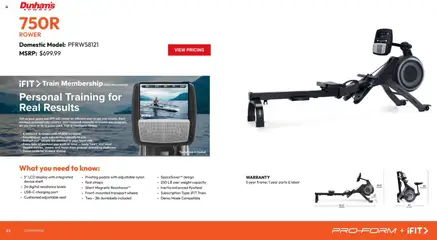 Preview of Dunham's Sports weekly ads valid from 20.11.2025 | Page: 23 | Products: Press, Shelf, Tablet, Weight