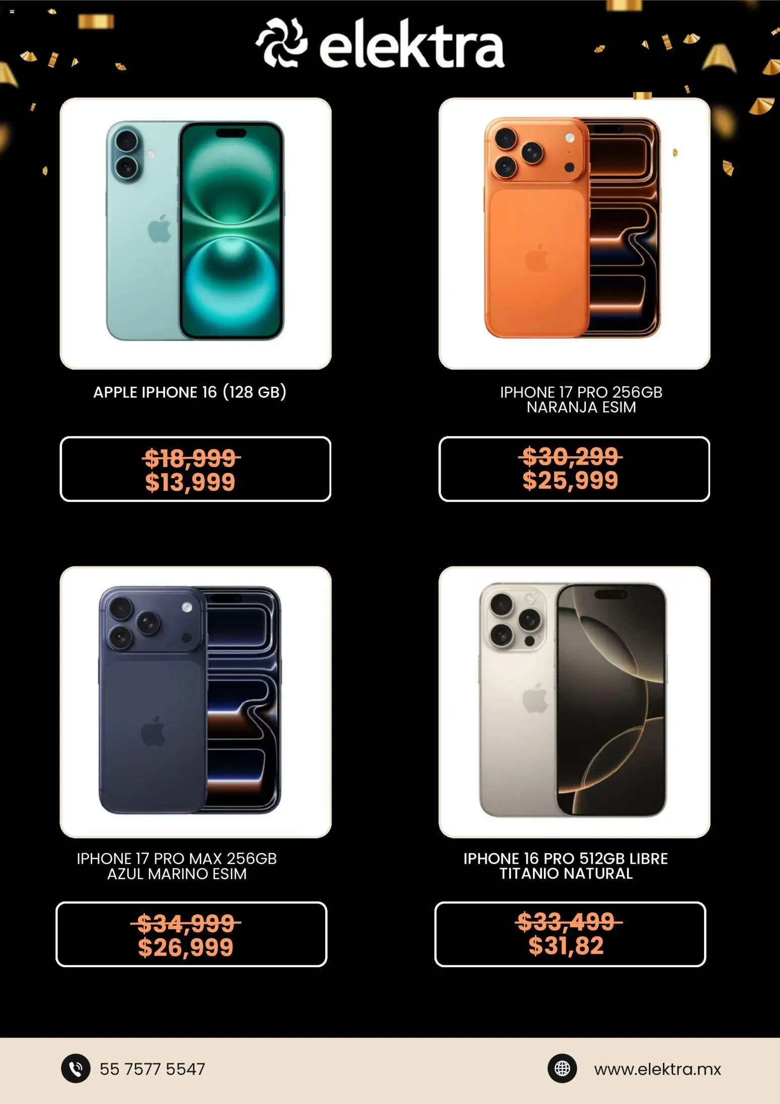 Nuevas ofertas de Elektra válidas en toda la República Mexicana desde el 28.11.2025. ¡Encuentra las mejores ofertas en Elektra Black Friday! | Página: 2