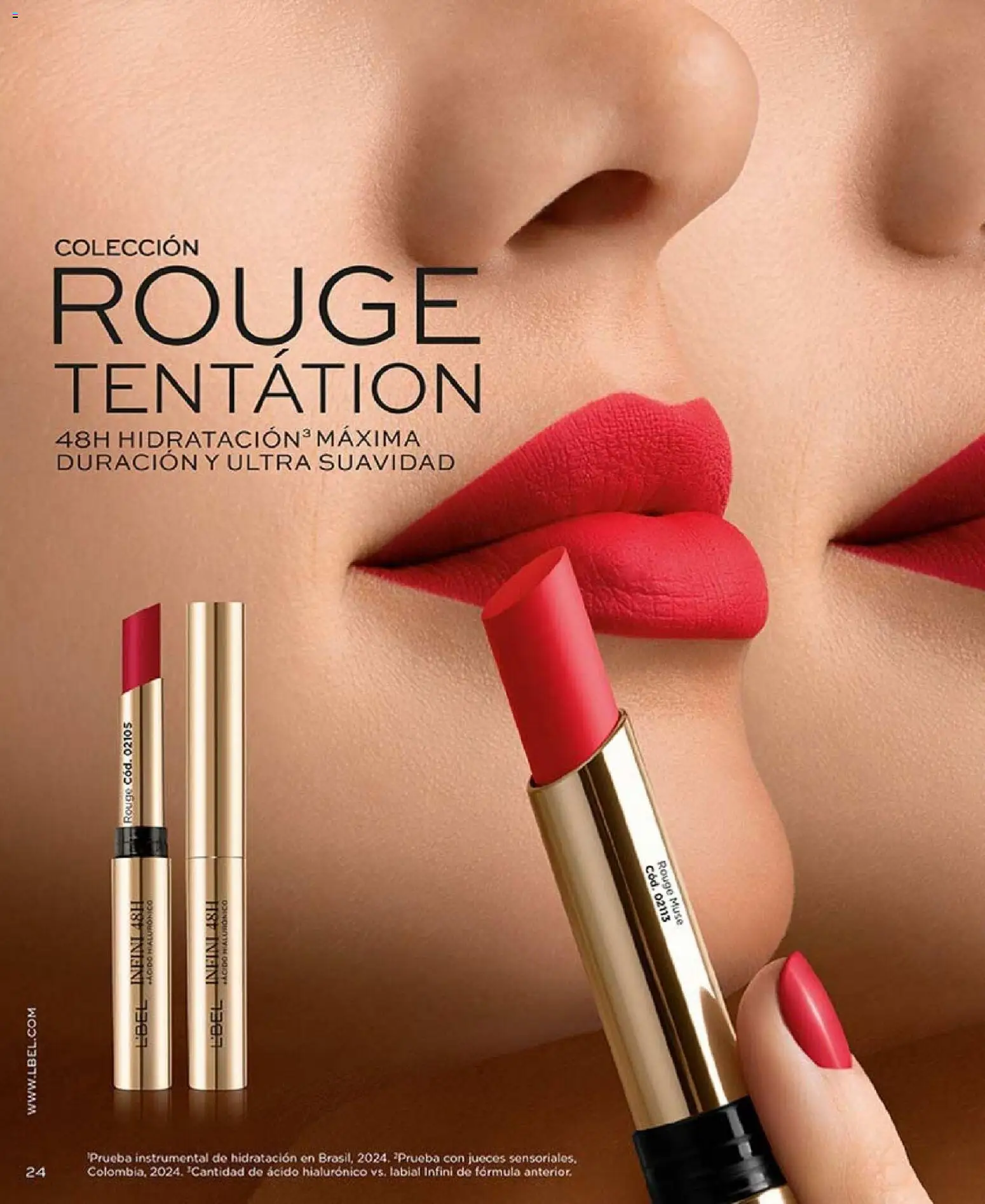 Catálogo L'Bel Campaña 4 │ válido desde el 15.02.2026 | Página: 28 | Productos: Labial