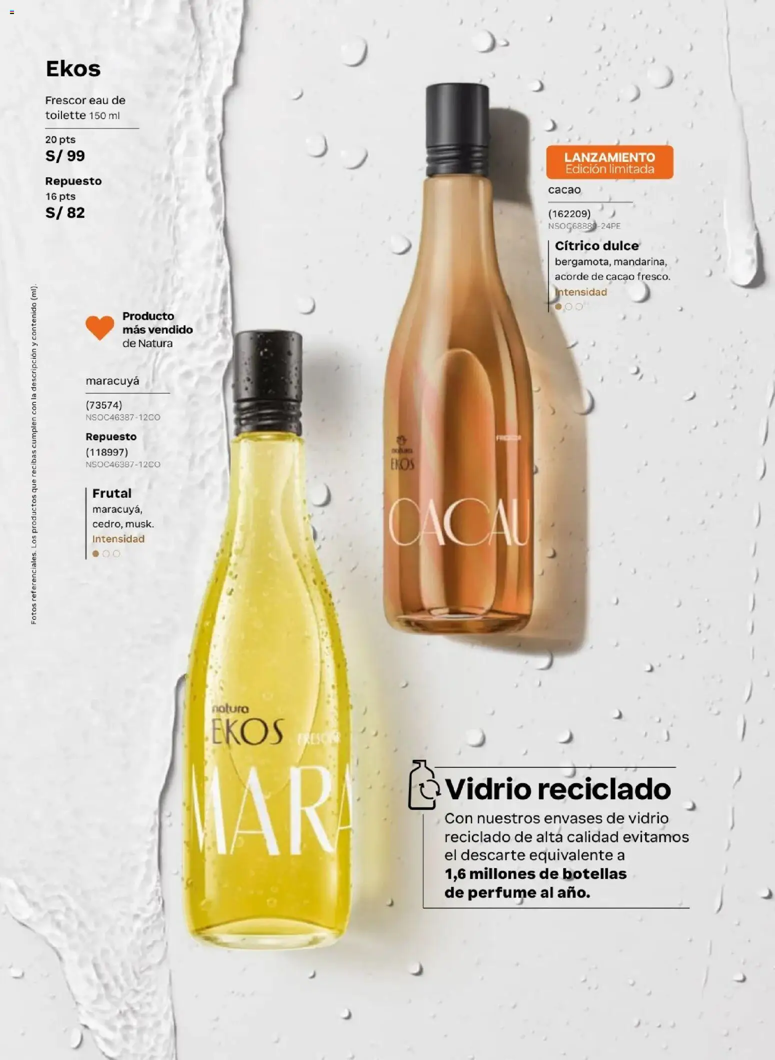 Catálogo Natura válido desde 31.03.2026 | Página: 50 | Productos: Perfume, EAU de Toilette