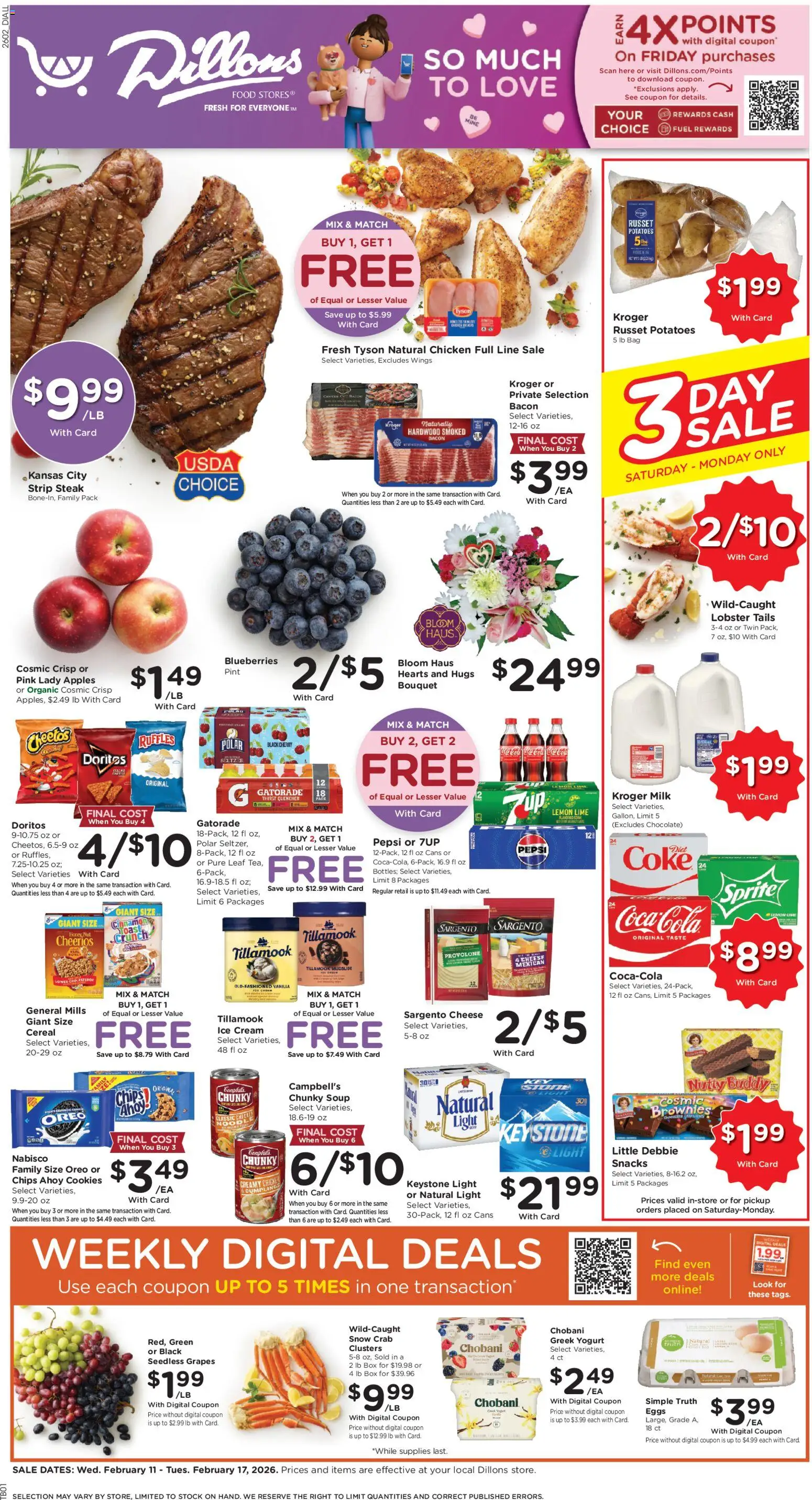 Dillons Weekly Ad - KS - valid from 11.02.2026 | Page: 1