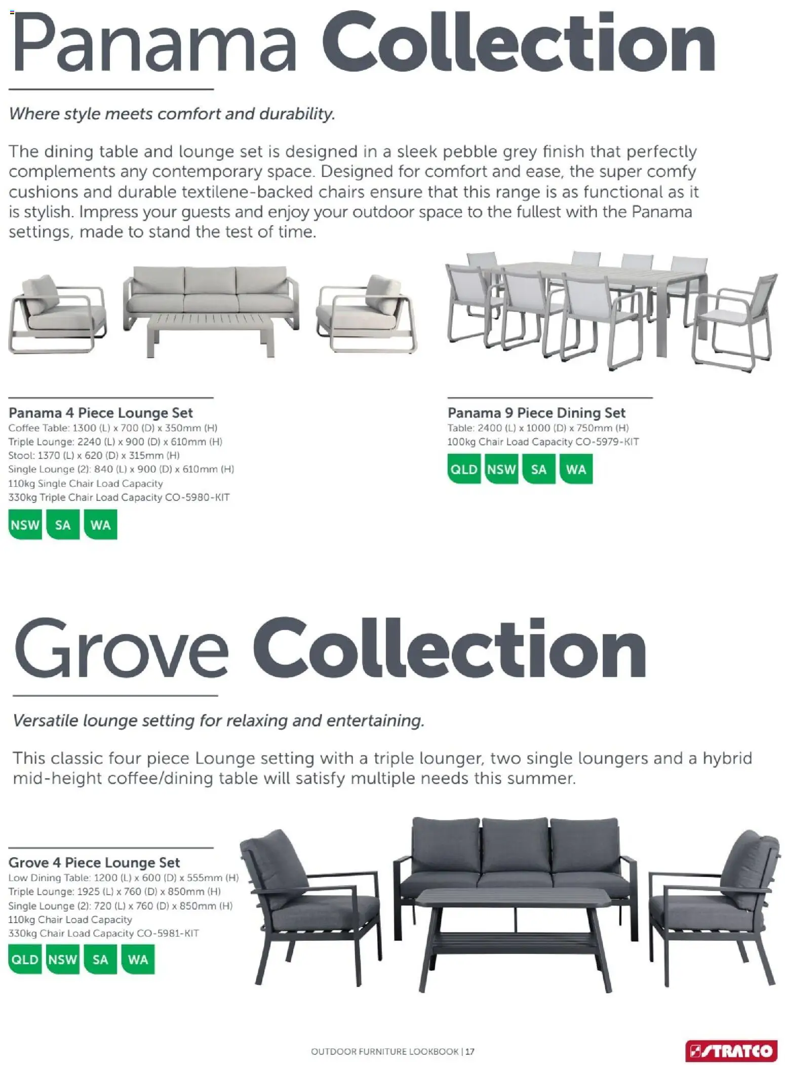 Stratco catalogue - valid from 04.12.2025 | Page: 17 | Products: Chair, Stool, Coffee, Outdoor furniture