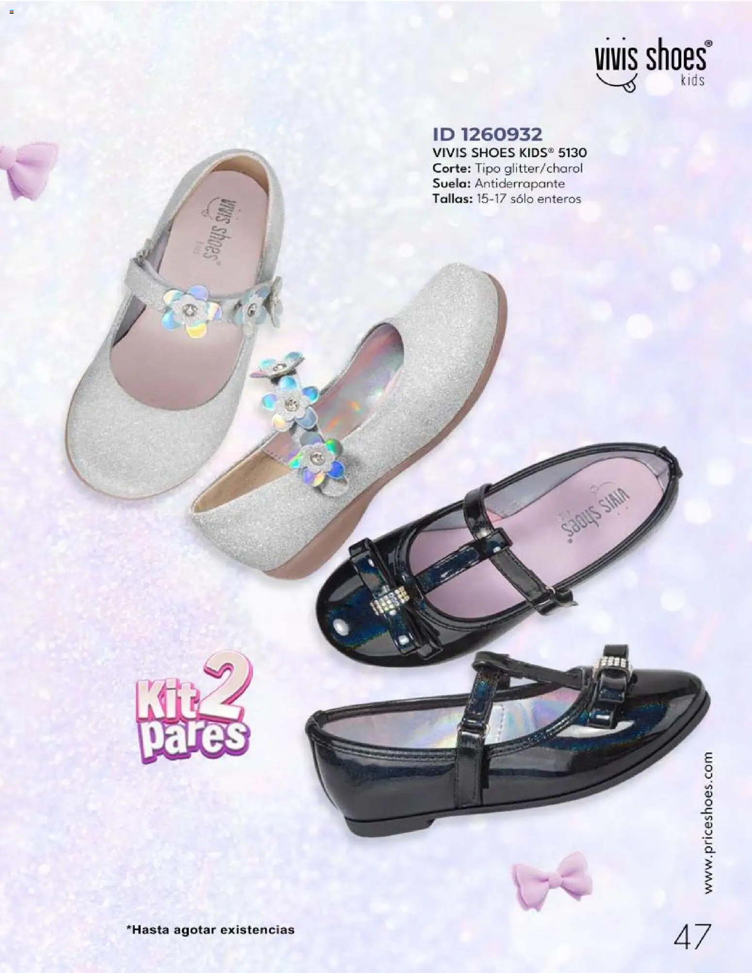 Nuevas ofertas de Price Shoes válidas en toda la República Mexicana desde el 06.12.2025. ¡Encuentra las mejores ofertas en Price Shoes catálogo Bebés! | Página: 47