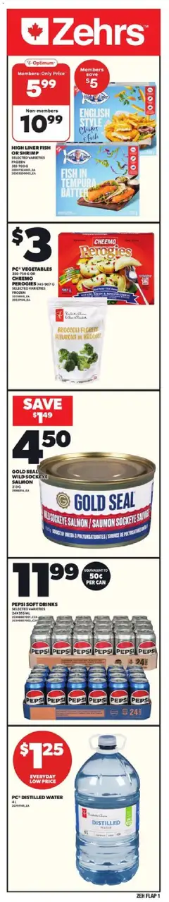 Preview of Zehrs weekly flyer / circulaire from shop Zehrs valid from 24.07.2025