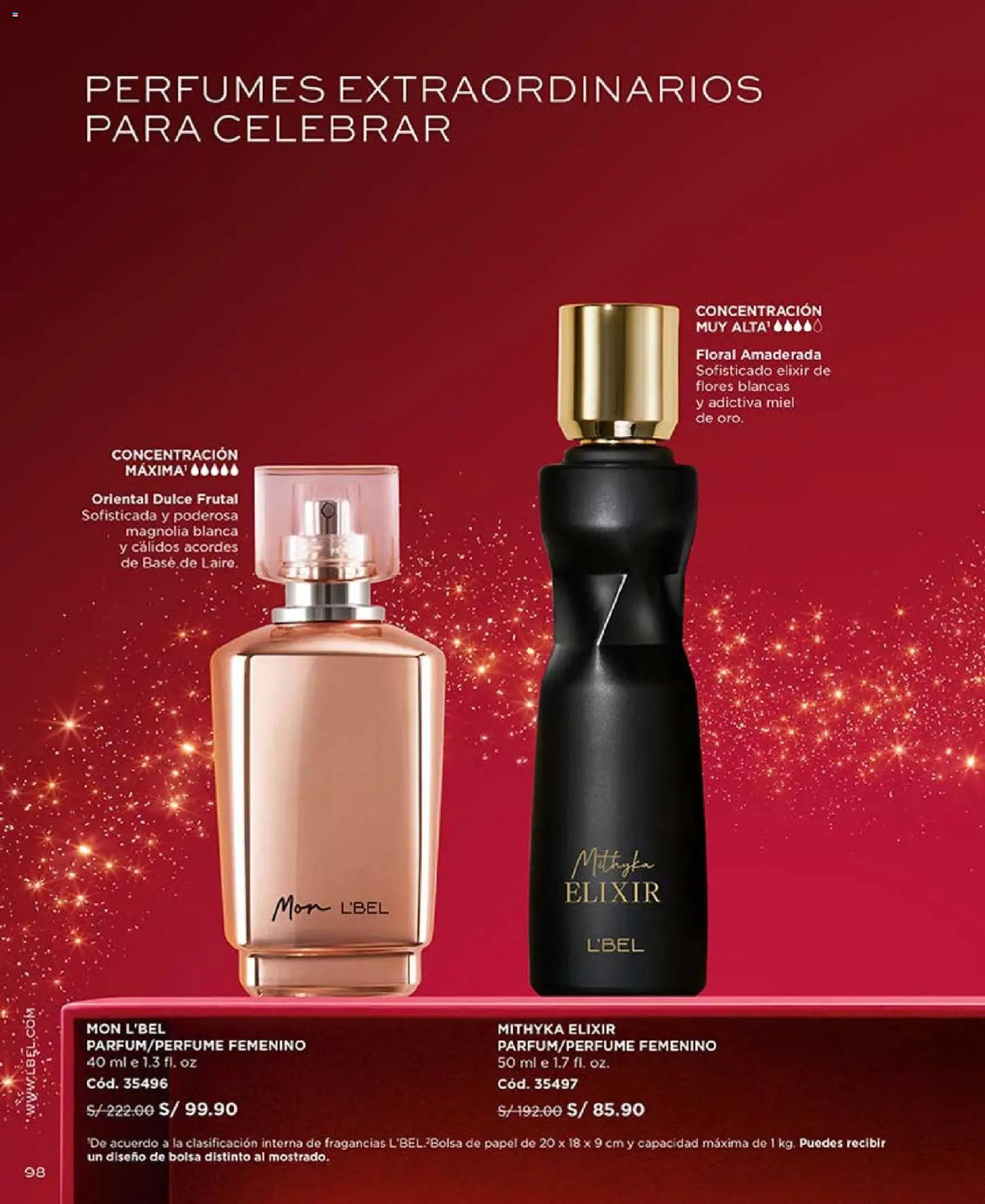 Catálogo L'Bel válido desde 14.11.2025 | Página: 98 | Productos: Bolsa