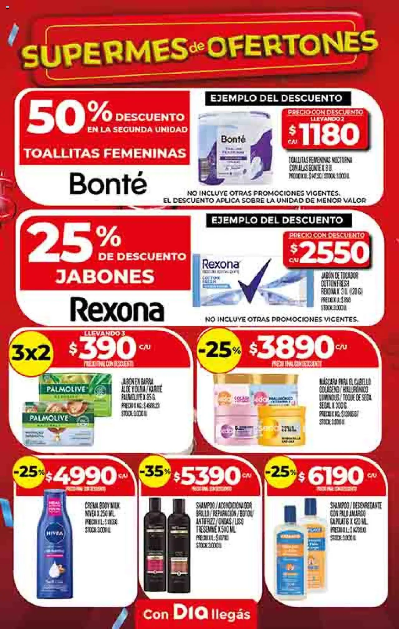 Dia - Ofertas - Salta y Jujuy │ válido desde el 15.10.2025 | Página: 19 | Productos: Body, Shampoo, Brillo, Crema