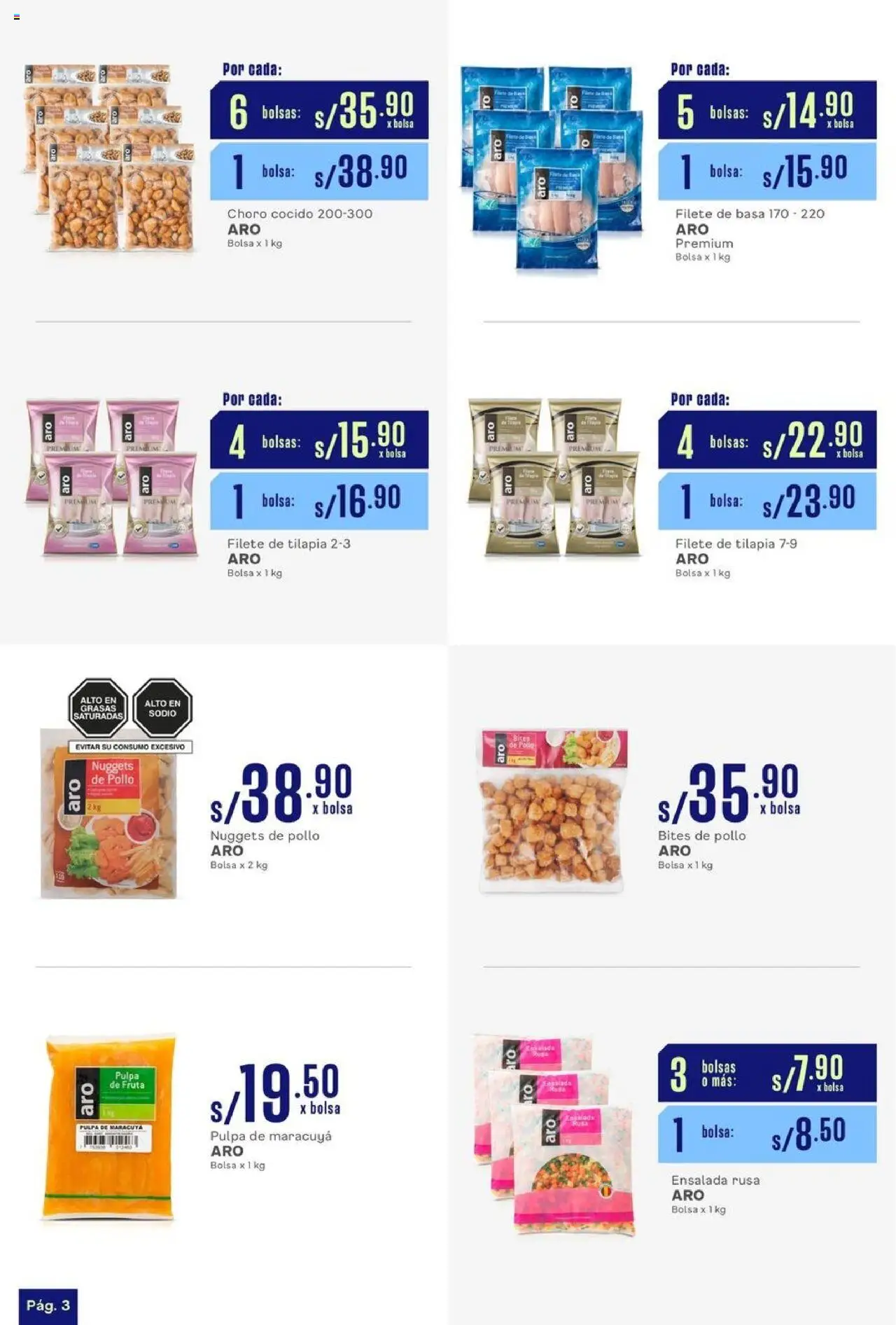 Catálogo Makro válido desde 11.09.2025 | Página: 3 | Productos: Ensalada, Bolsa