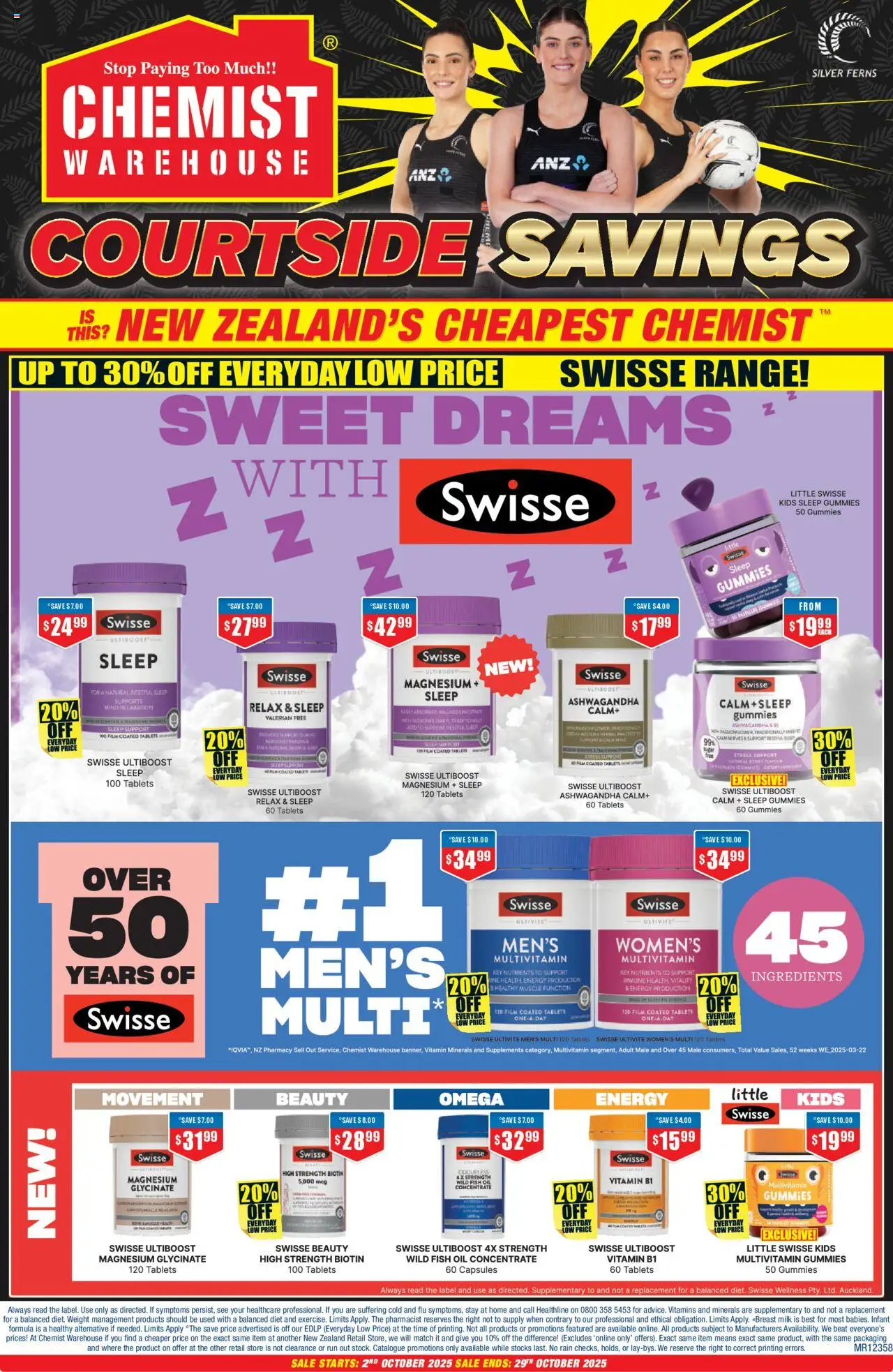 Chemist Warehouse catalogue from 02.10.2025 | Page: 1