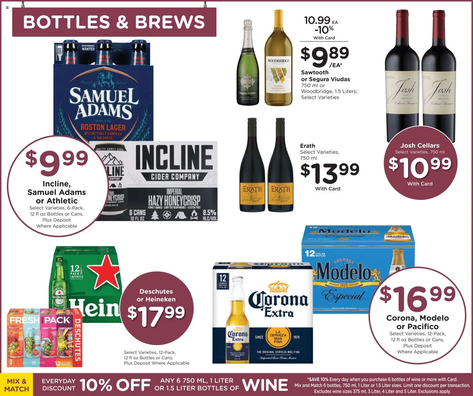 Fred Meyer Weekly Ad - valid from 10.12.2025 | Page: 17 | Products: Cider, Wine, Beer
