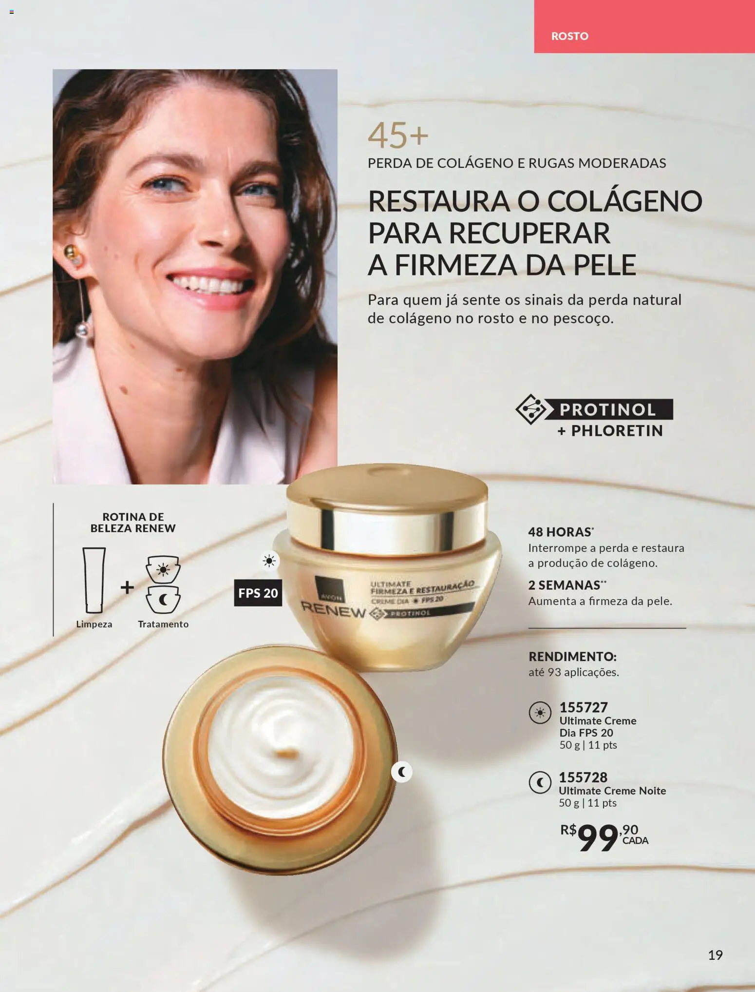 Avon Folheto - válido de 15.01.2026 | Página: 19 | Produtos: Colágeno, Creme