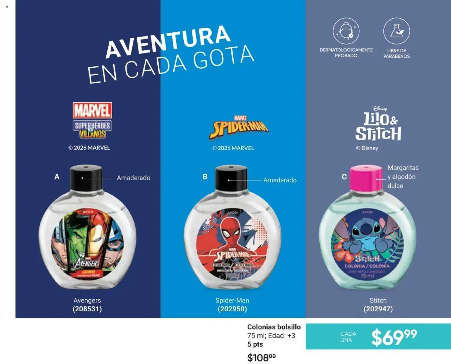 Nuevas ofertas de AVON válidas en toda la República Mexicana desde el 10.01.2026. ¡Encuentra las mejores ofertas en AVON Casa & Estilo 2 2026! | Página: 131 | Productos: Algodón