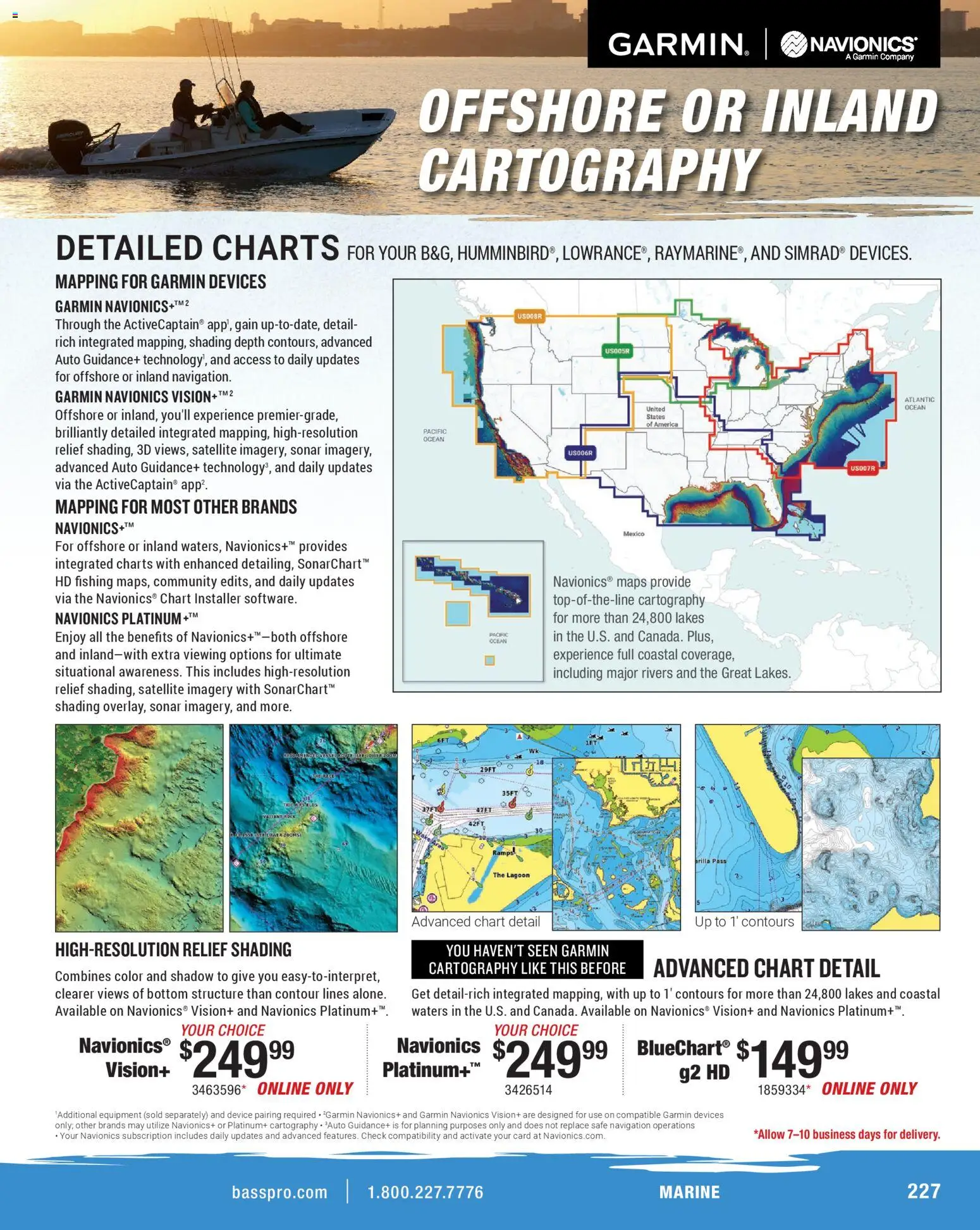 Cabela's Saltwater Specialist 26 - valid from 15.12.2025 | Page: 227 | Products: Navigation, Safe, Satellite