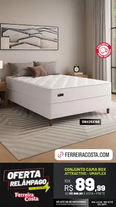 Ferreira Costa Black Friday - Pré-Visualização do folheto da loja Ferreira Costa, válido de 18.10.2025 | Página: 3 | Produtos: Cama