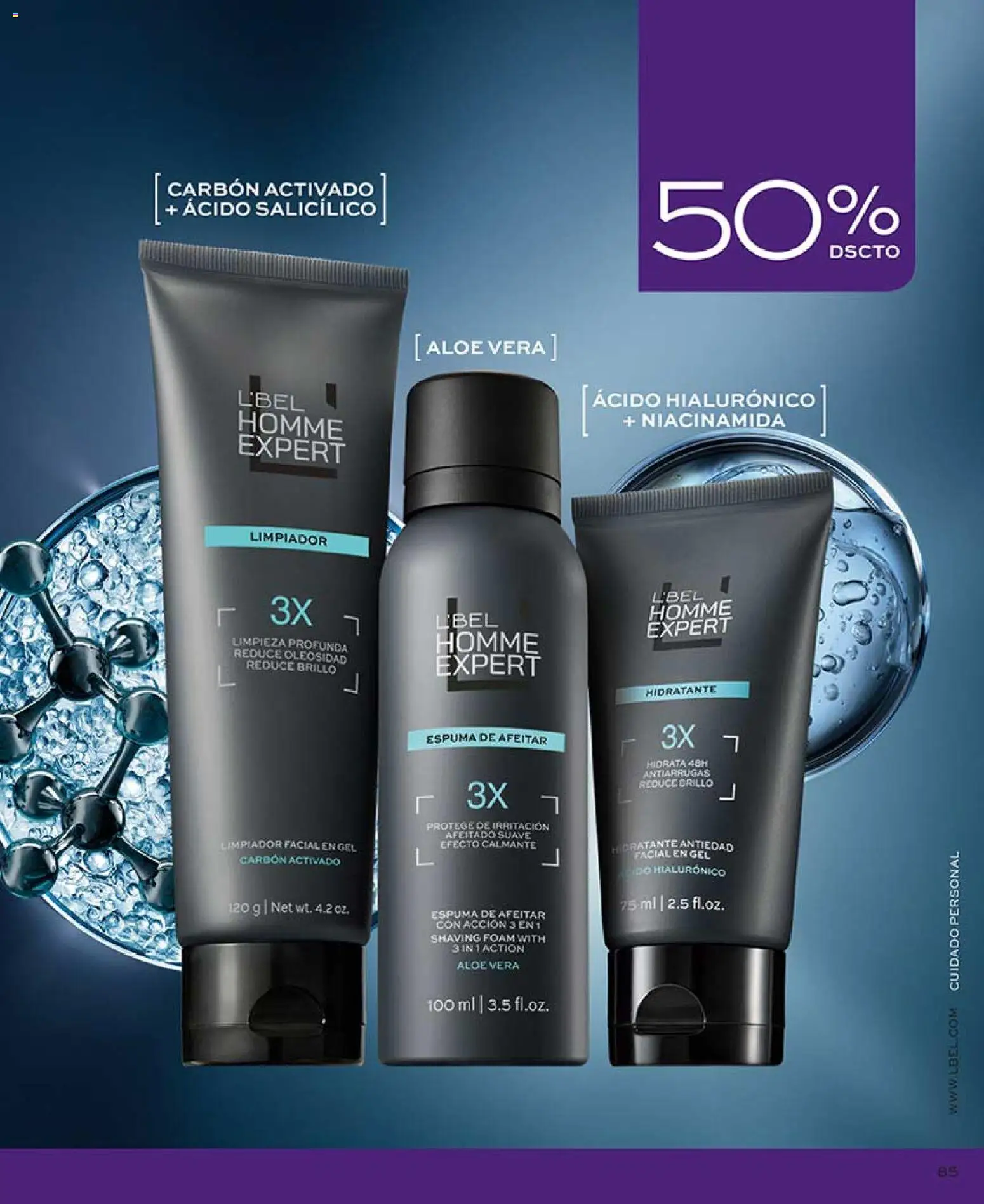 Catálogo L'Bel Campaña 5 │ válido desde el 01.03.2026 | Página: 85 | Productos: Brillo, Espuma, Limpiador, Limpiador facial