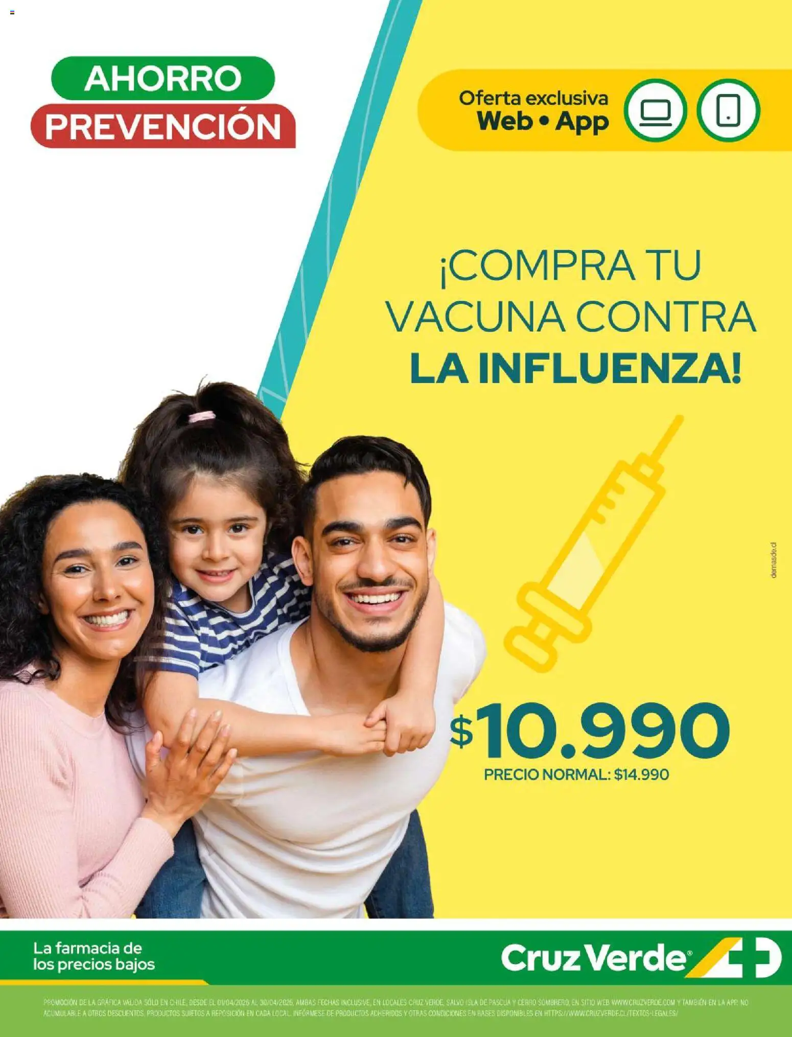 Cruz Verde - Ahorro Prevención │ válido desde el 01.04.2026 | Página: 36