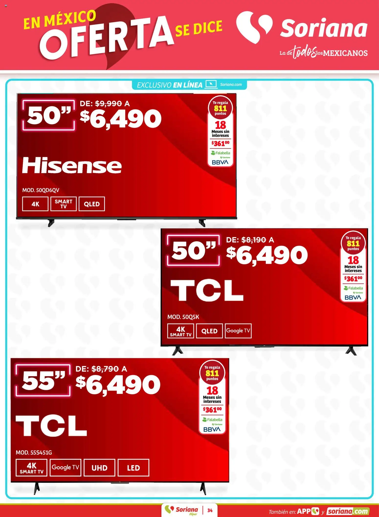 Nuevas ofertas de Soriana válidas en toda la República Mexicana desde el 02.01.2026. ¡Encuentra las mejores ofertas en Soriana - Preciazazaso Híper: Frontera BCN, Son! | Página: 34 | Productos: Té