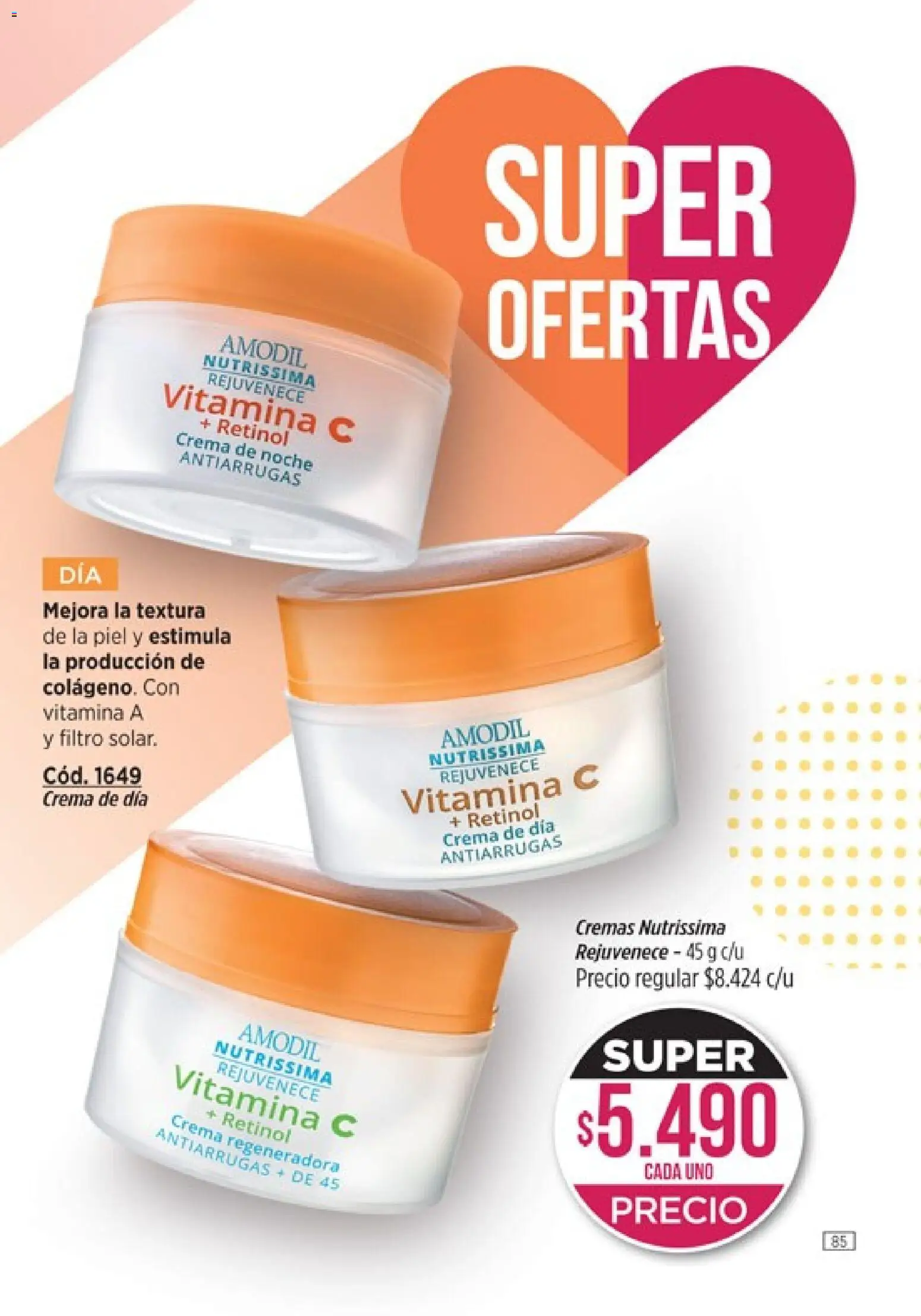 Catálogo Amodil Campaña 2 │ válido desde el 01.02.2026 | Página: 85 | Productos: Crema