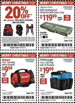 Preview of Harbor Freight weekly ads valid from 15.12.2025