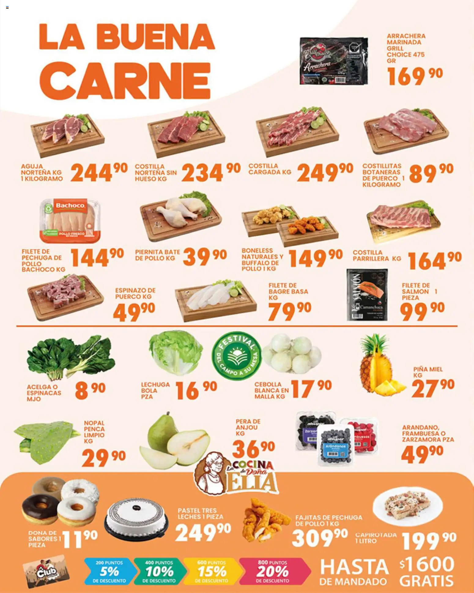 Nuevas ofertas de Alsuper válidas en toda la República Mexicana desde el 20.03.2026. ¡Encuentra las mejores ofertas en Alsuper folleto Chihuahua-Estado! | Página: 2 | Productos: Cebolla, Acelga, Piña, Short