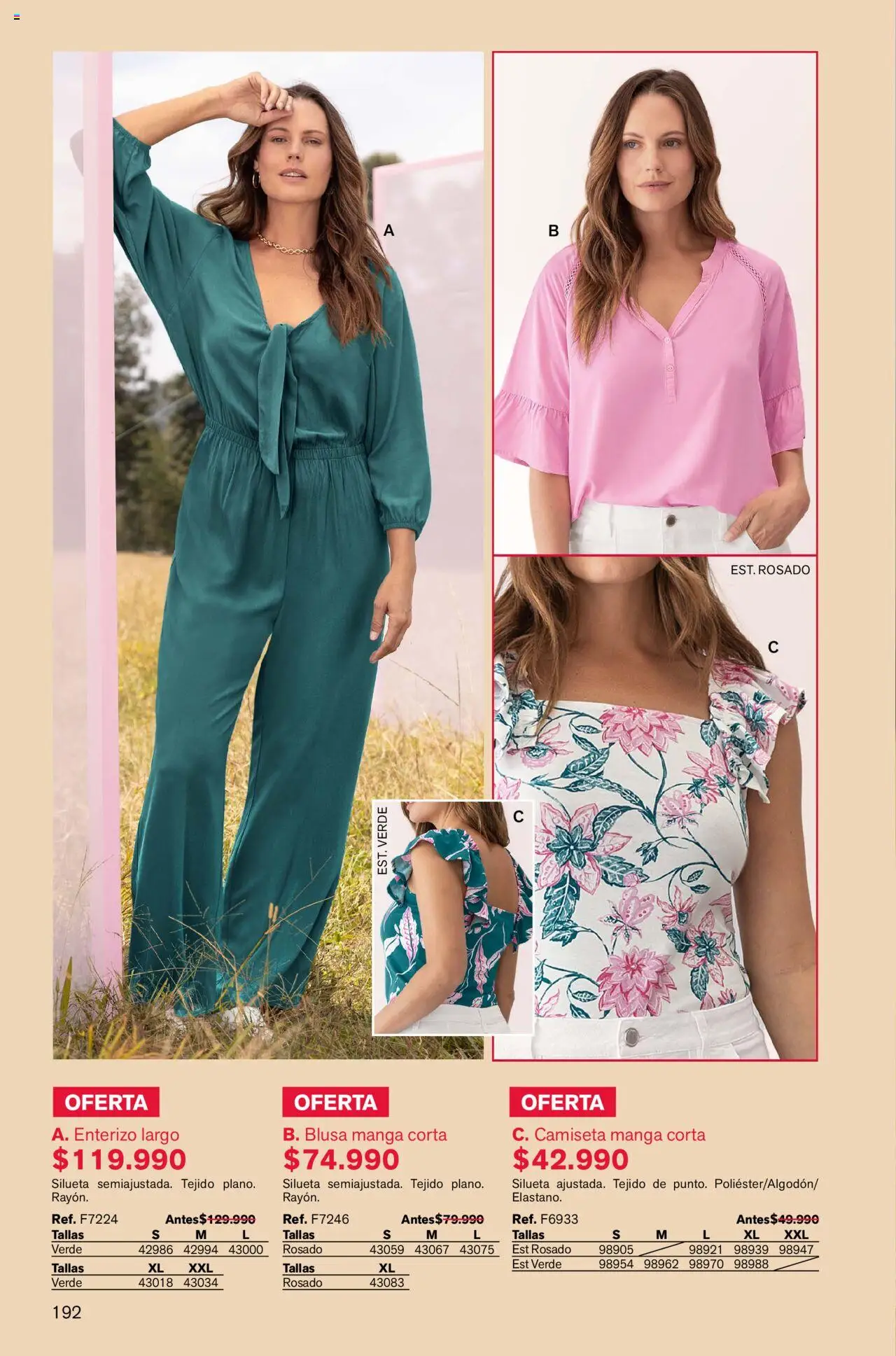 Leonisa revista - valida desde el 12.09.2025 | Página: 192 | Productos: Camiseta, Blusa, Enterizo