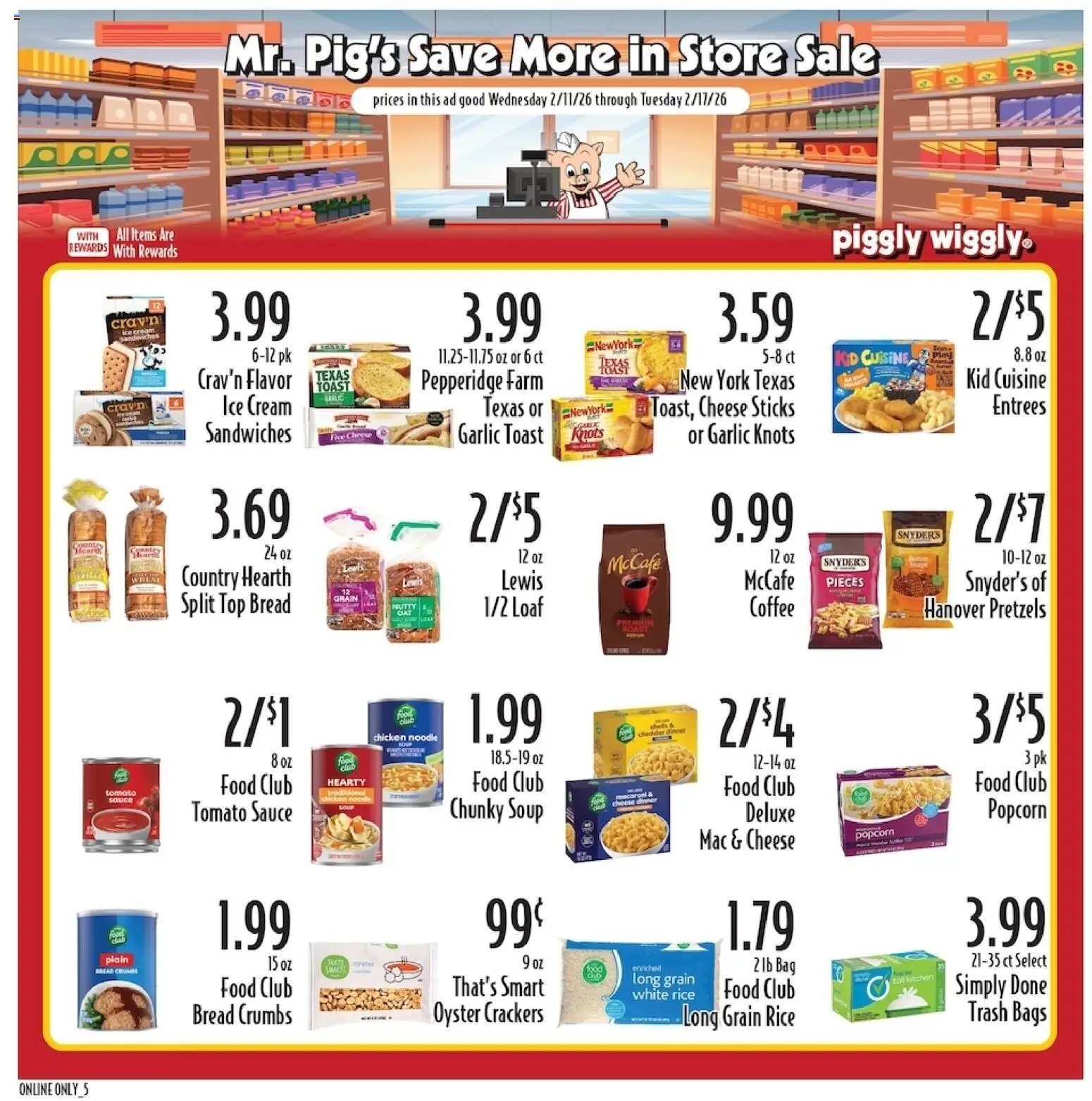 Piggly Wiggly Weekly Ad - valid from 11.02.2026 | Page: 5