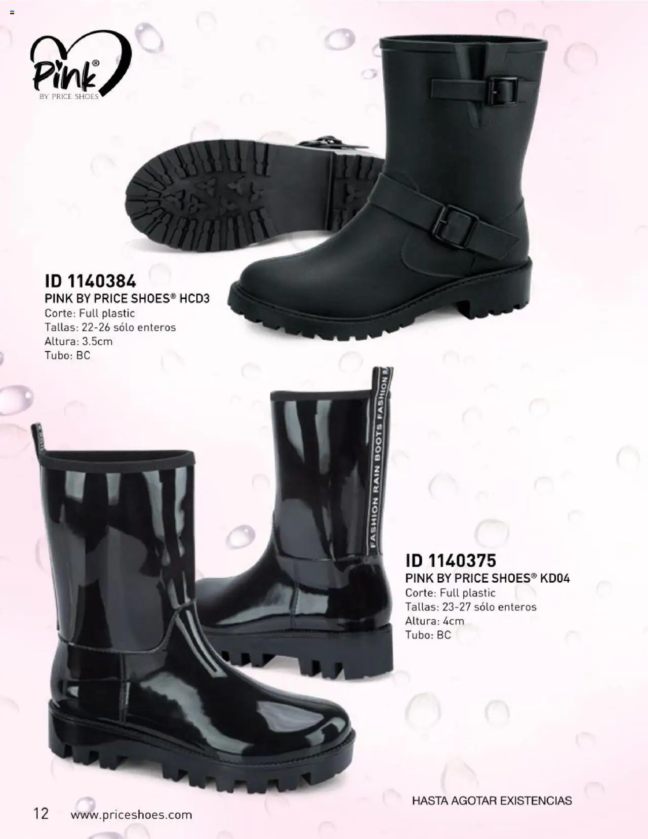 Nuevas ofertas de Price Shoes válidas en toda la República Mexicana desde el 22.05.2025. ¡Encuentra las mejores ofertas en Price Shoes -  Catálogo Botas De Lluvia 2025 ! | Página: 12