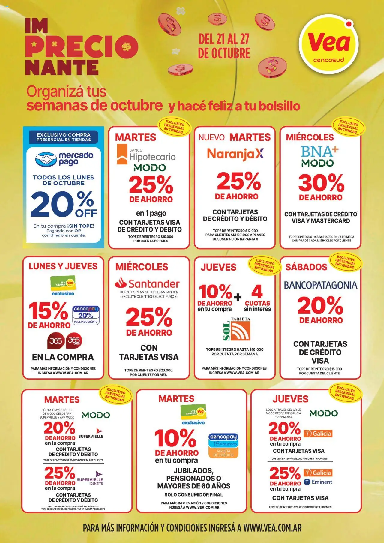 Vea ofertas │ válido desde el 21.10.2025 | Página: 8 | Productos: Banco