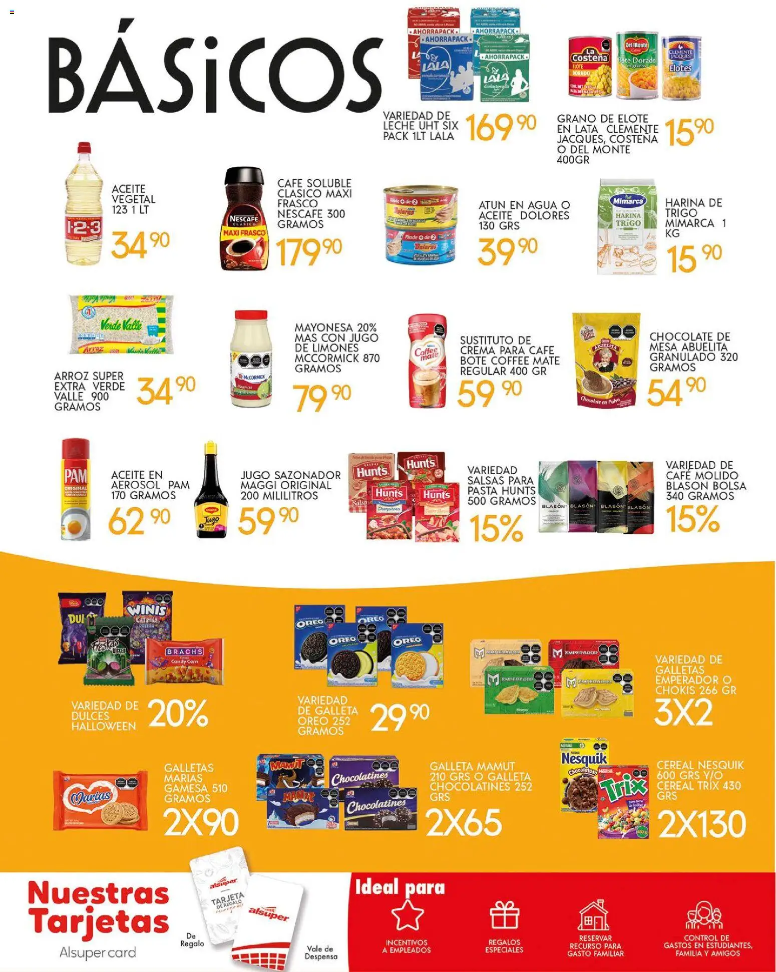 Nuevas ofertas de Alsuper válidas en toda la República Mexicana desde el 28.10.2025. ¡Encuentra las mejores ofertas en Alsuper folleto Zacatecas! | Página: 6 | Productos: Mayonesa, Crema, Mate, Despensa