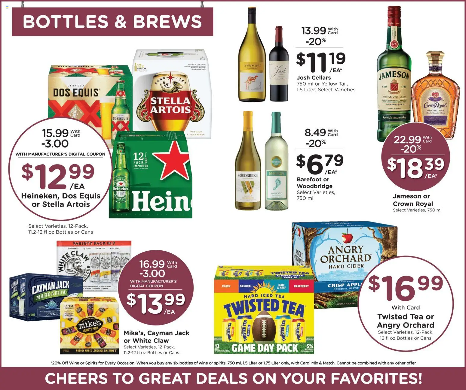 Smith's Weekly Ad - WY - valid from 26.12.2025 | Page: 12 | Products: Tea, Whiskey, Peach, Raspberry
