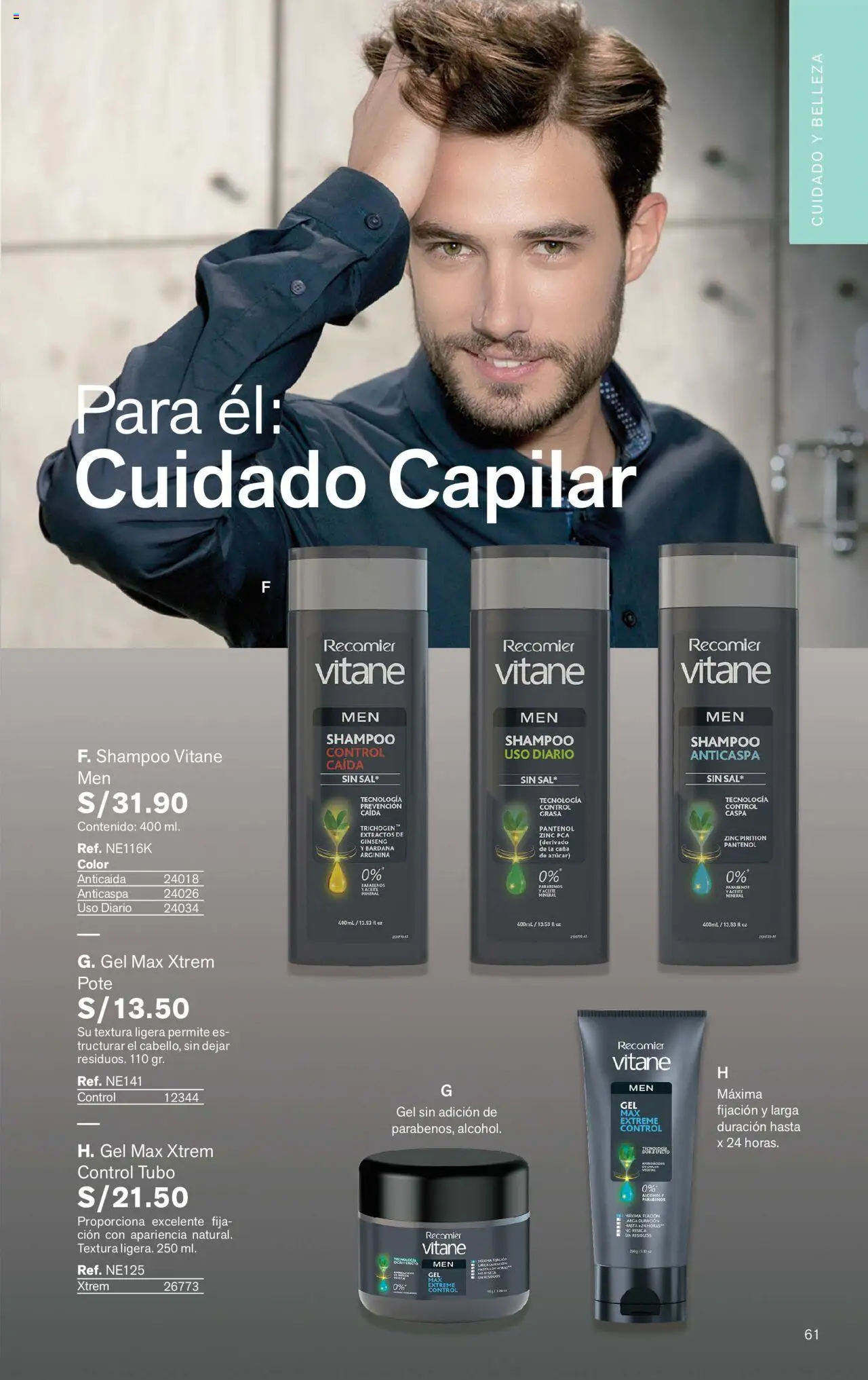 Catálogo Leonisa válido desde 24.06.2025 | Página: 61 | Productos: Shampoo, Aceite