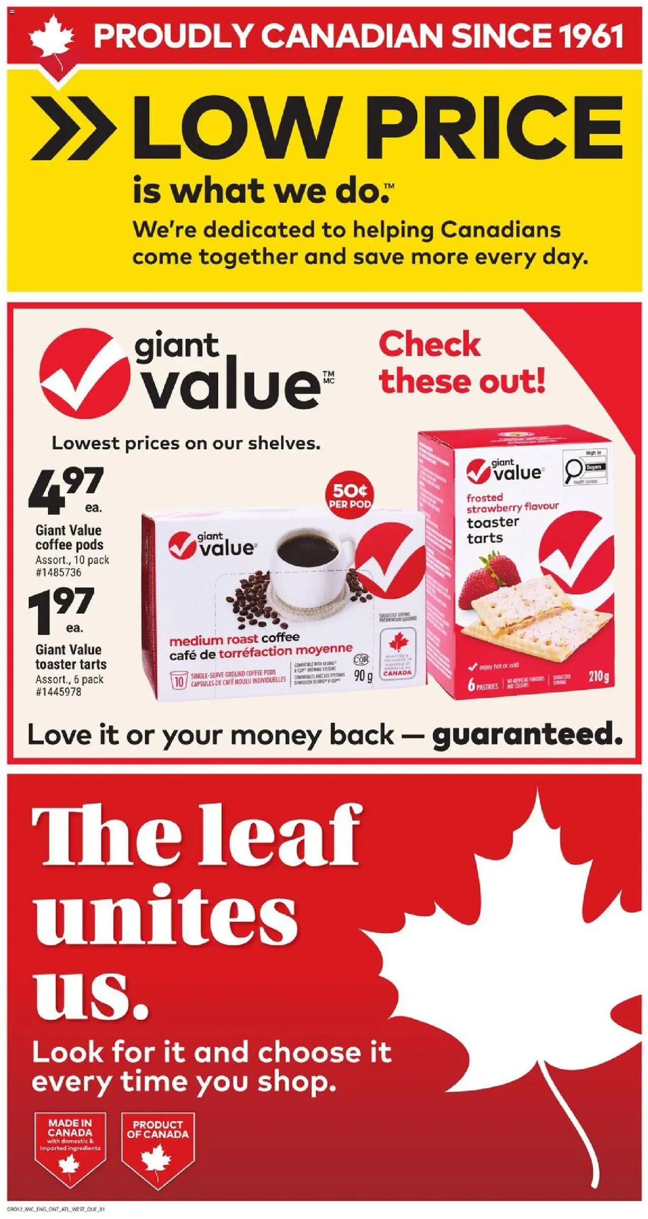 Giant Tiger flyer valid from 22.10.2025 | Page: 5 | Products: Toaster, Coffee
