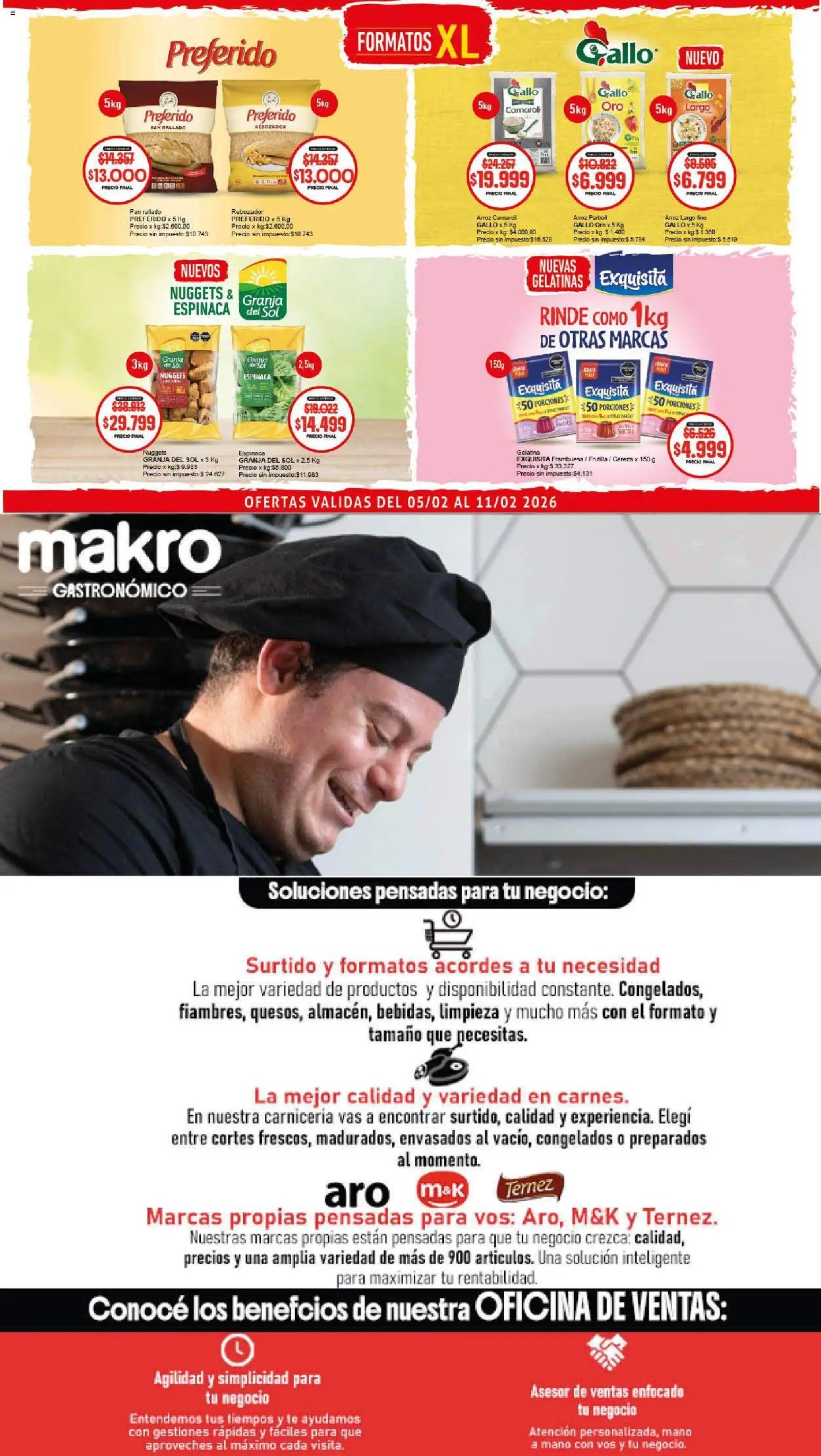 Makro ofertas Gastro │ válido desde el 05.02.2026 | Página: 5